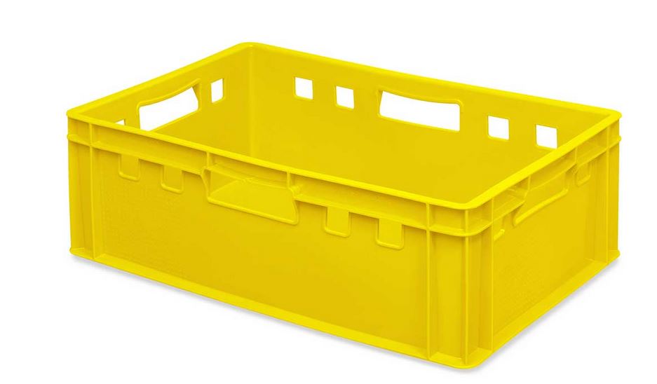 Fleischkasten E2 60x40x20cm gelb