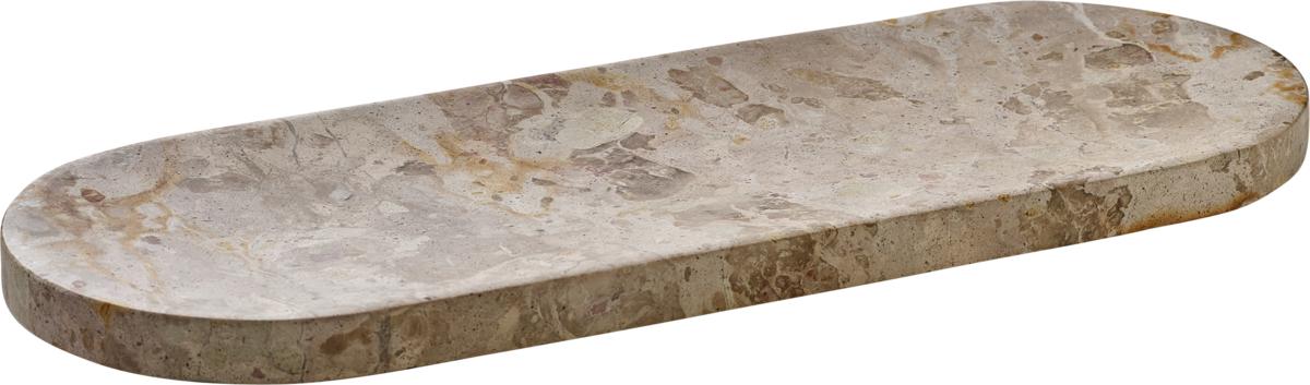 Platte oval beige 32x12cm SPOTLIGHTS