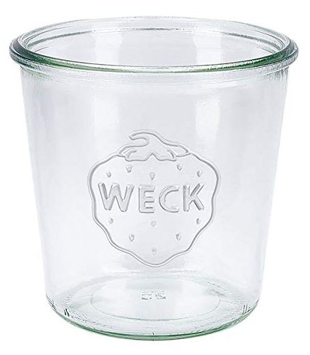 Einweckglas 580ml ohne Deckel Sturzform