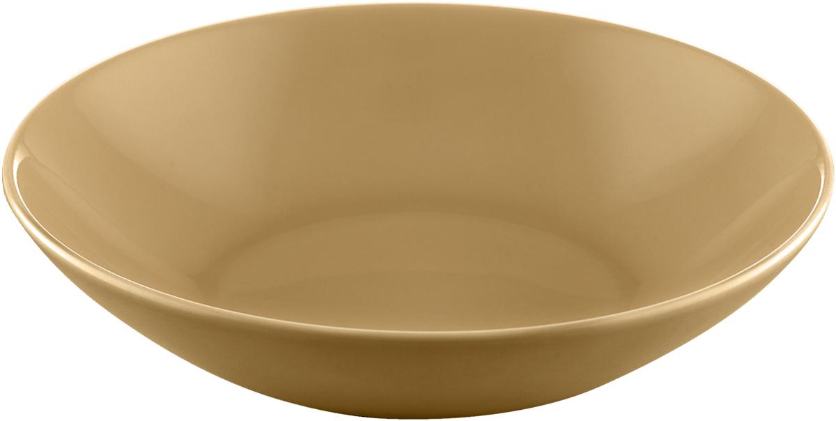 Teller tief rund coup 18cm SANDSTONE DARK YELLOW U