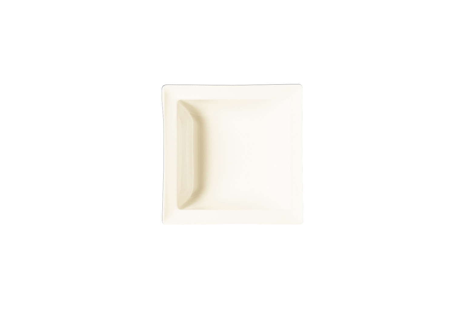 Schale eckig 21x21cm 650ml CLASSIC GOURMET weiss