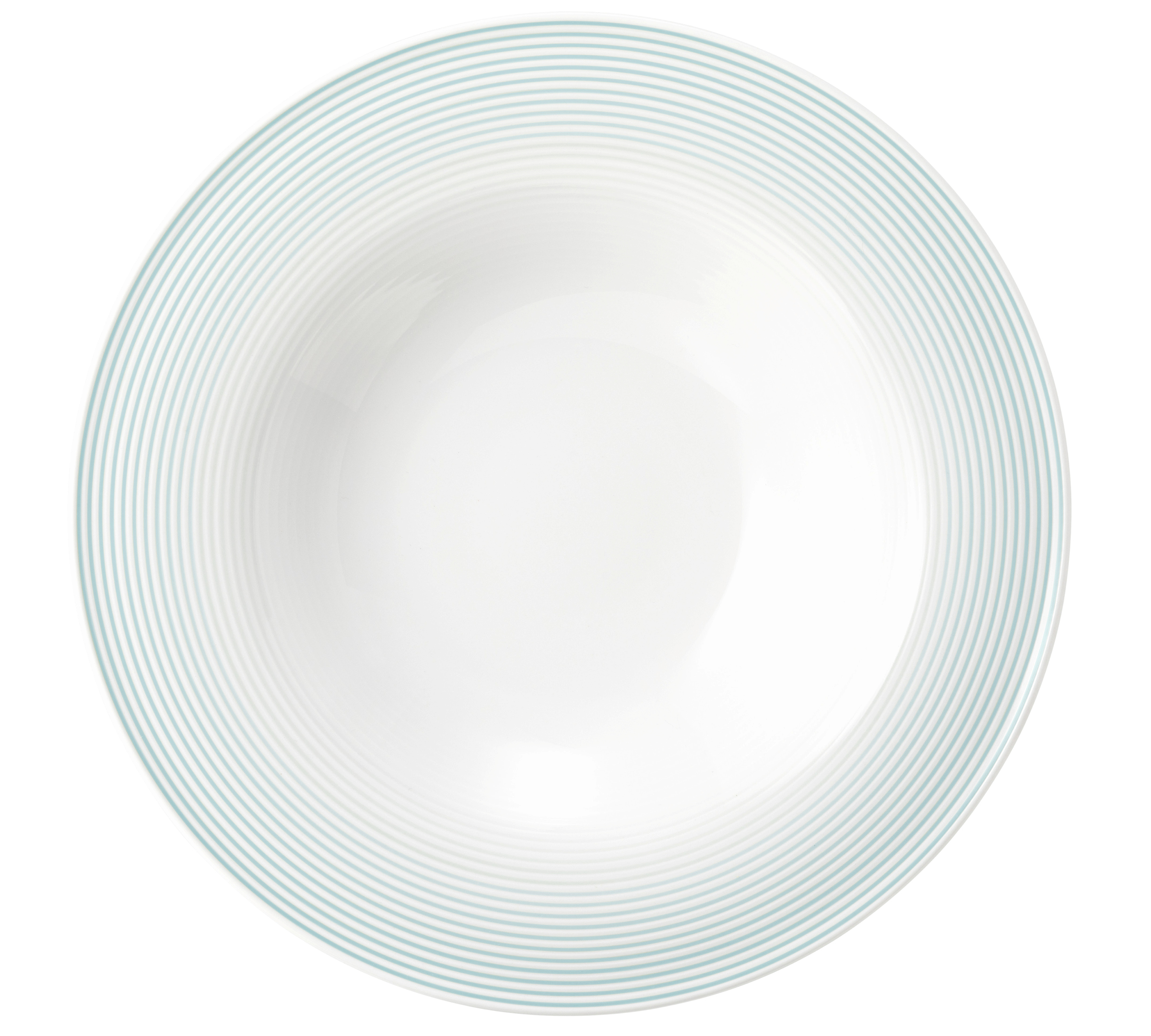 Pastateller rund mit Relief tief 30cm BLUES arktisblau