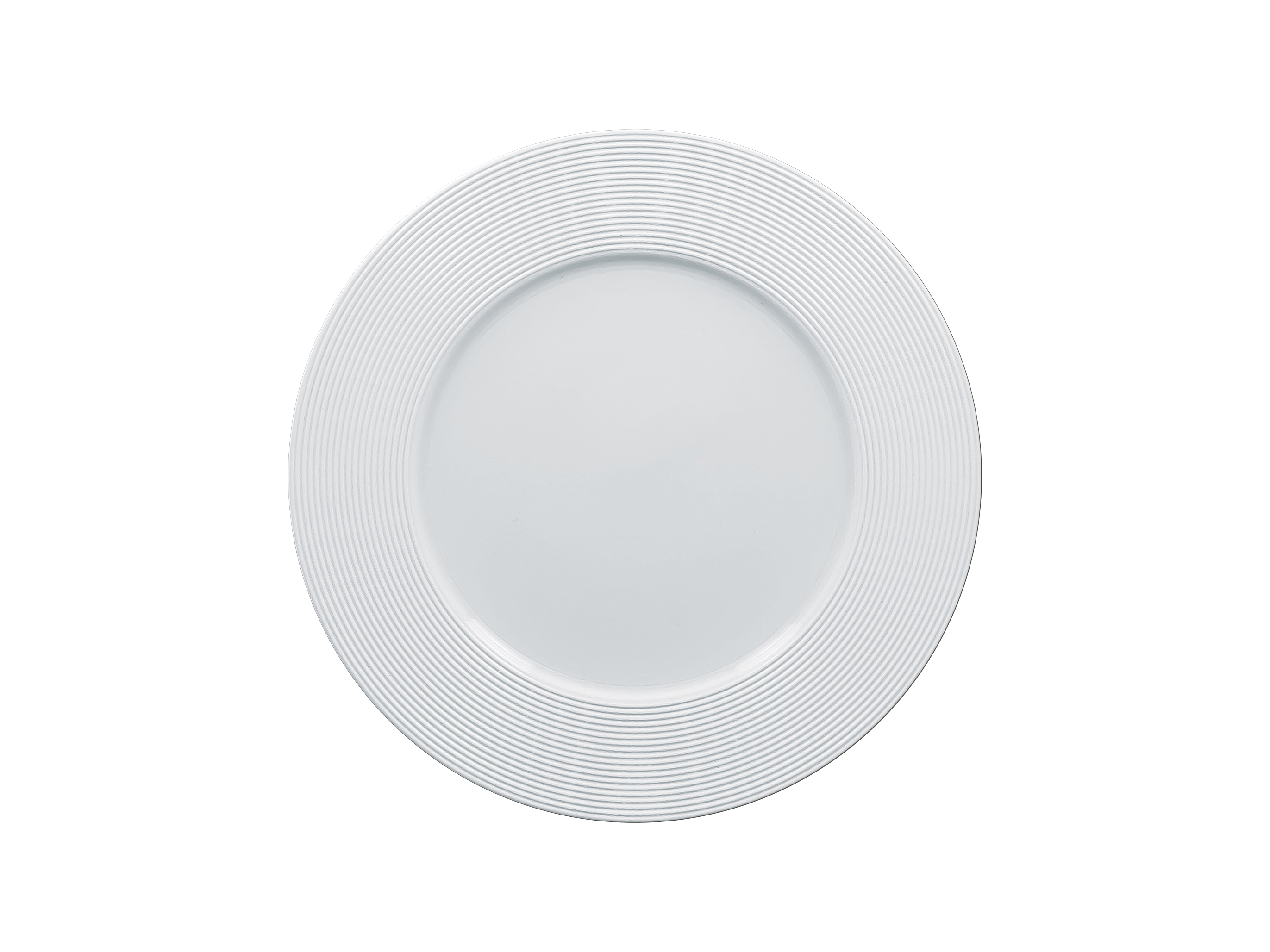 Teller flach Ø26,3cm H2,2cm EVOLUTION white