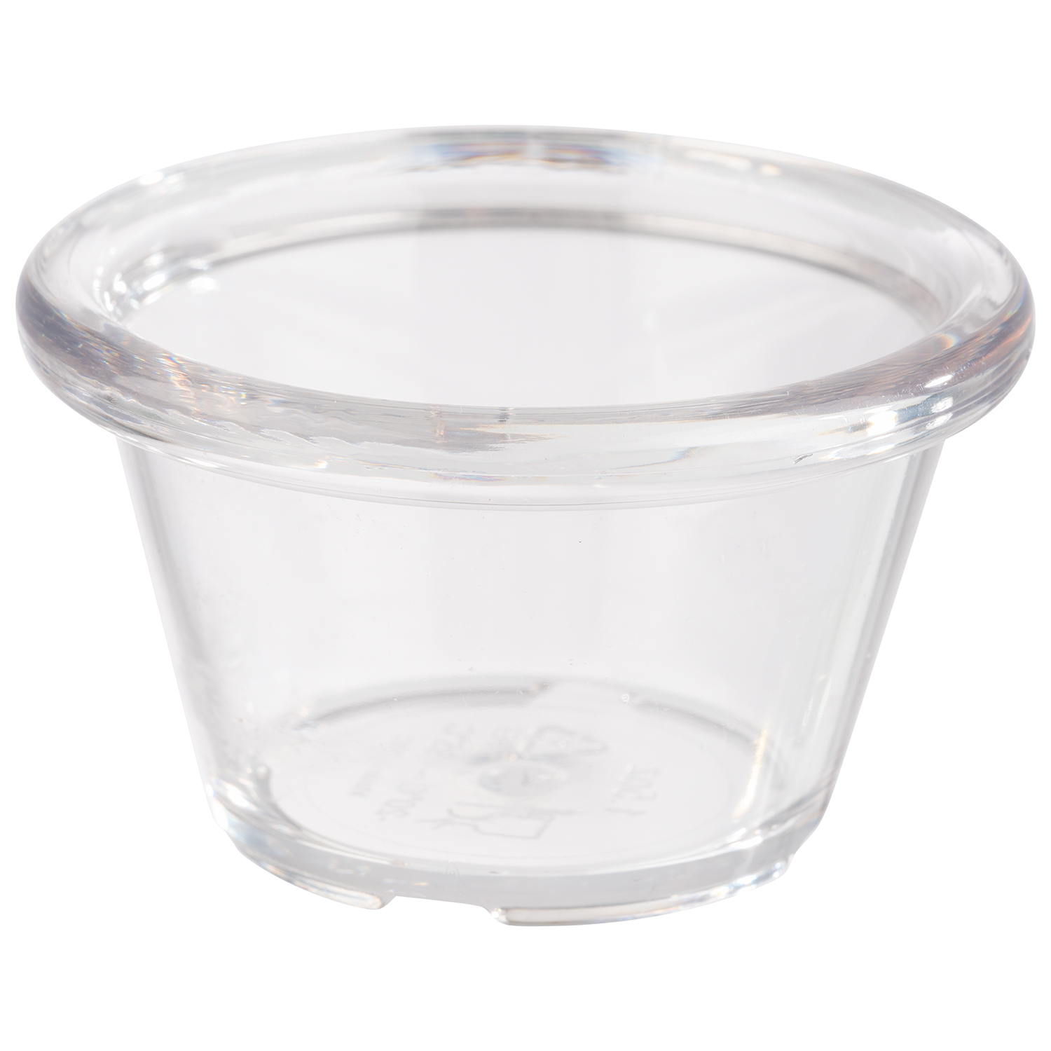Dipschälchen 12er Set Ø6cm H3,5cm 0,04l klar