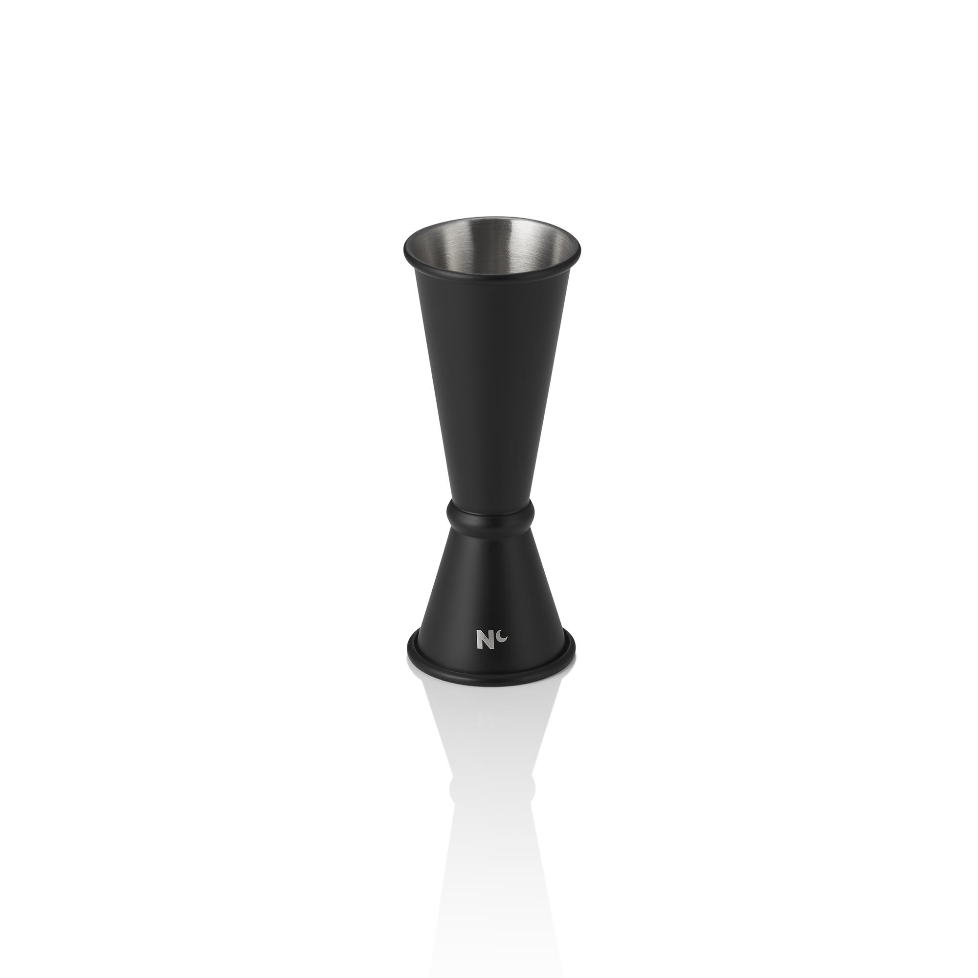 Jigger Japanese Style 2,5/5cl Ø4,5cm H11cm NOCTURN 18/8 schwarz matt