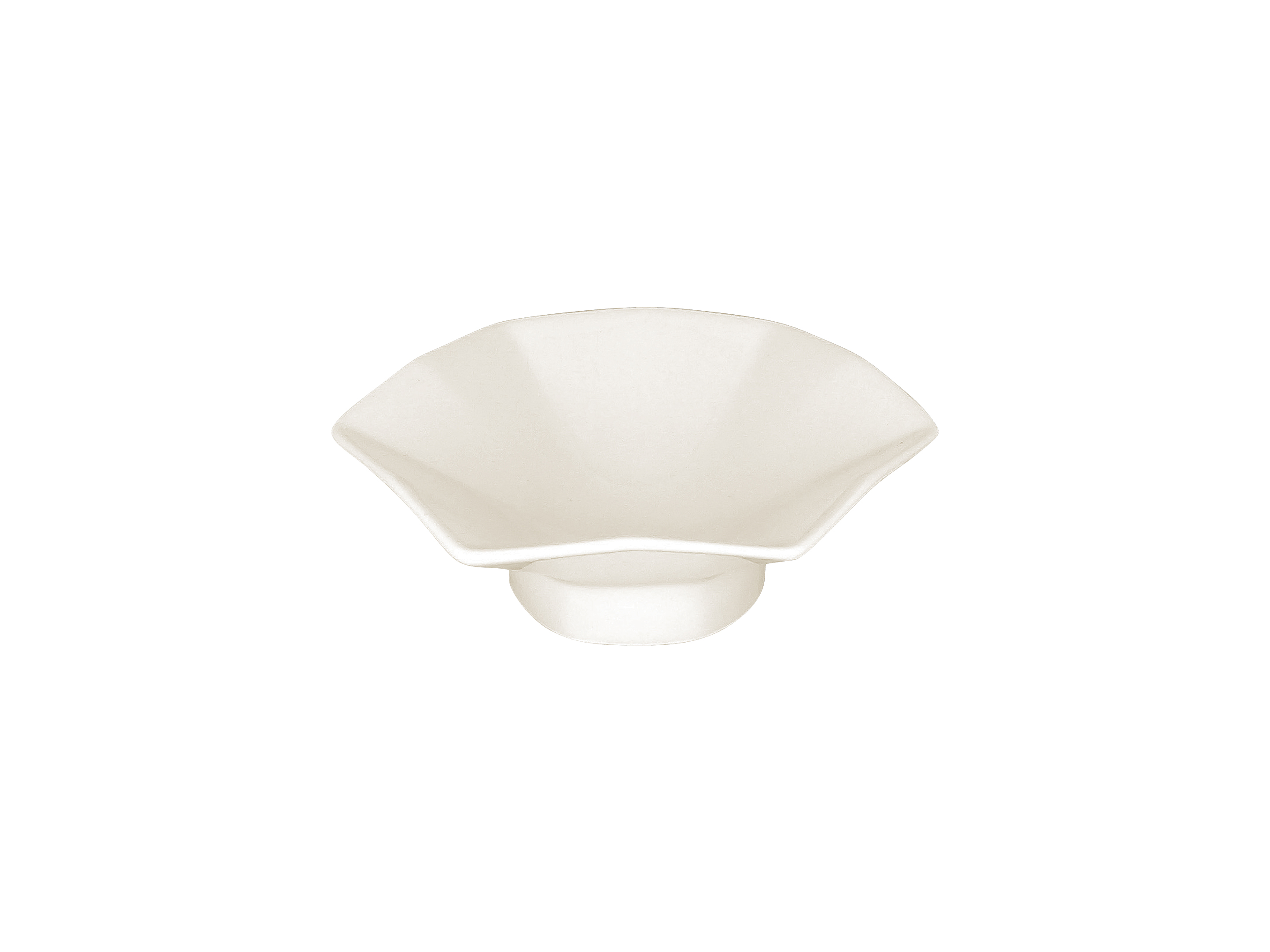Schale Blumenform 15,5x15,5x6cm 0,2L AUREA white