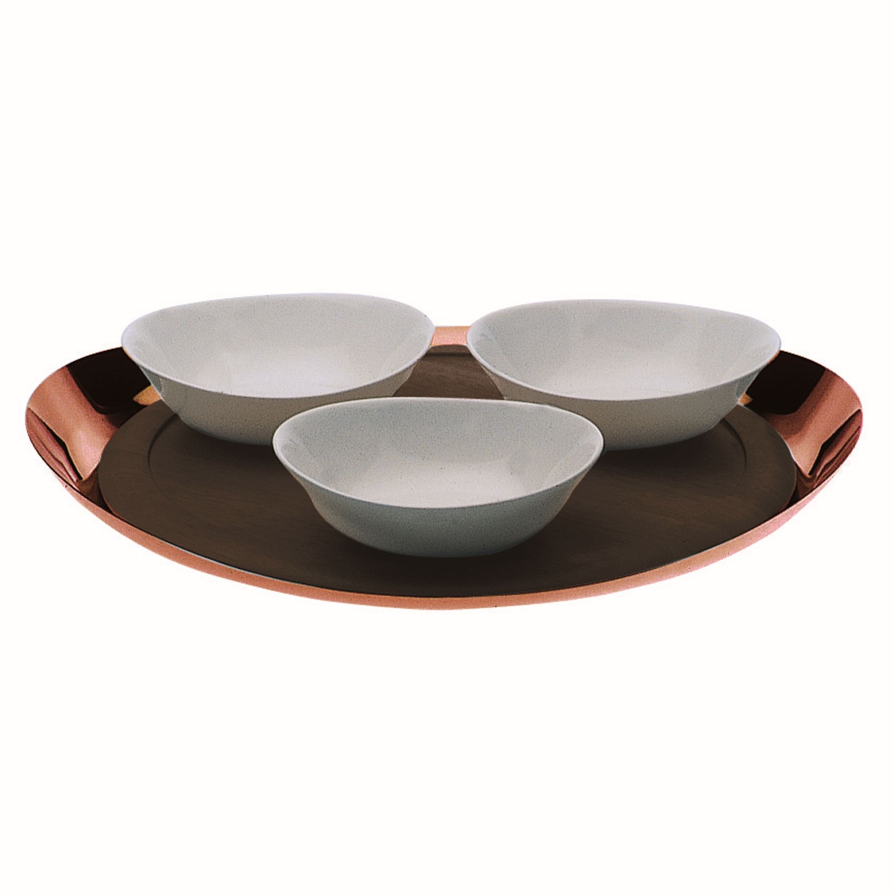 Tablett 40x36cm BRONZO