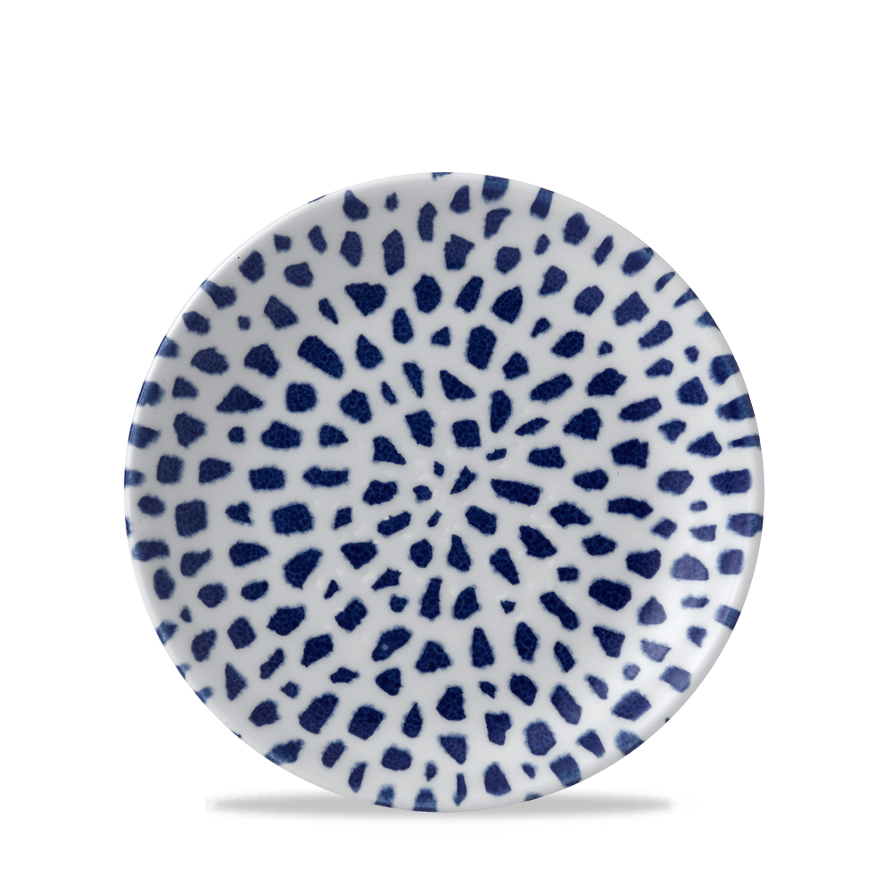 Teller coup 16,5cm TERRAZZO blue