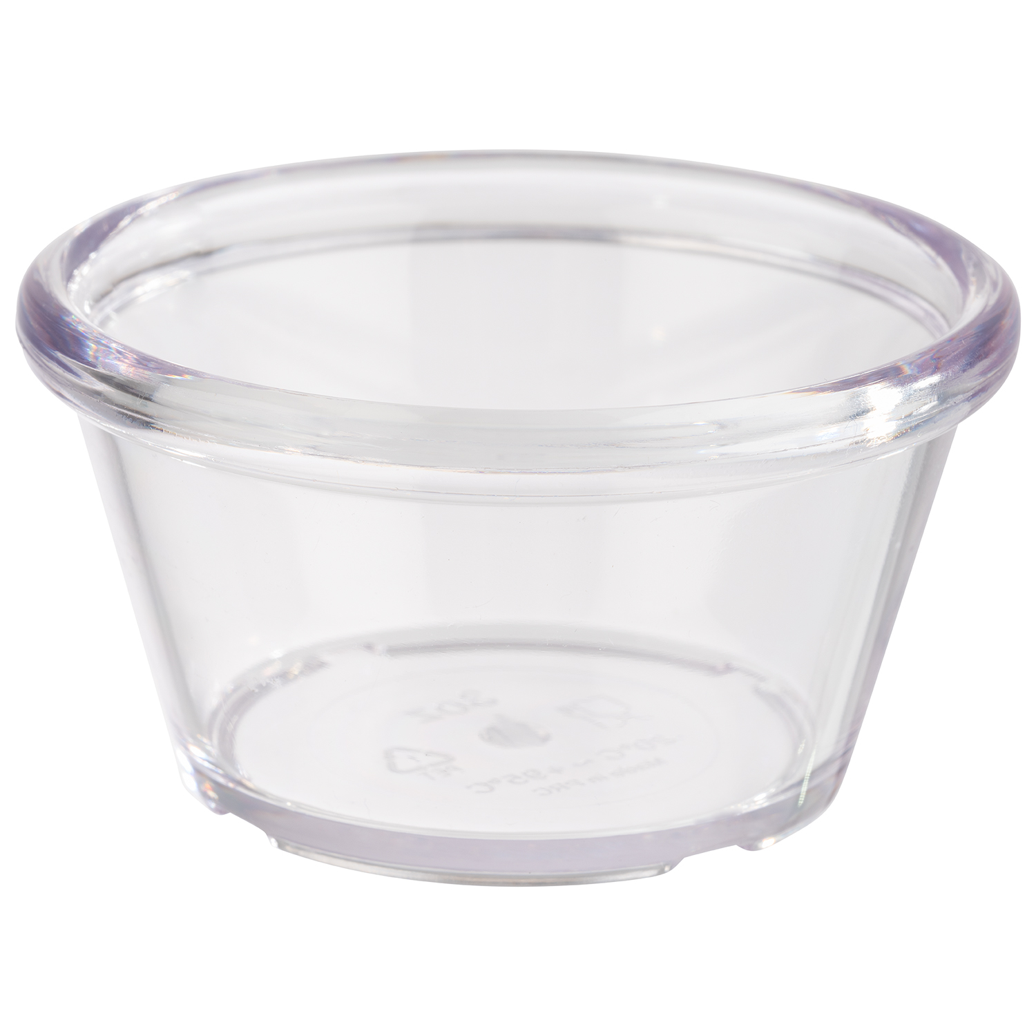 Dipschälchen 12er Set Ø7,5cm H4cm 0,09l klar