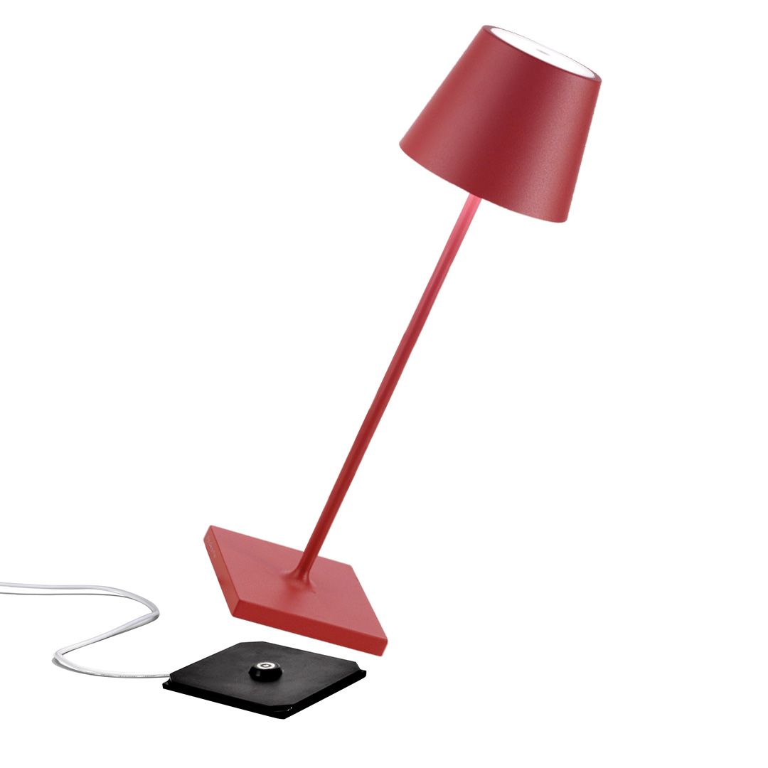 LED-Leuchte H38cm POLDINA PRO red