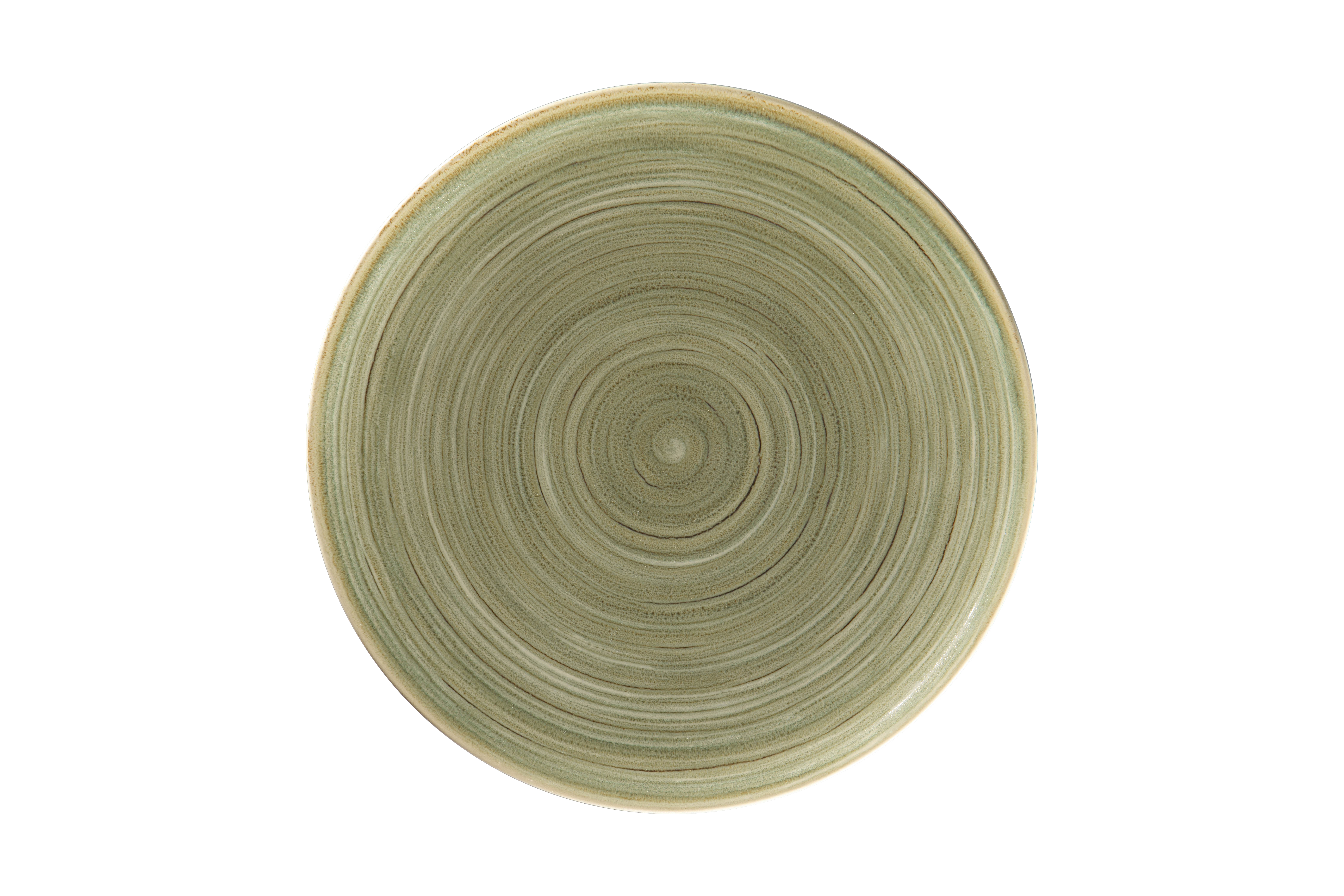 Teller coup 29cm RAKSTONE SPOT emerald green