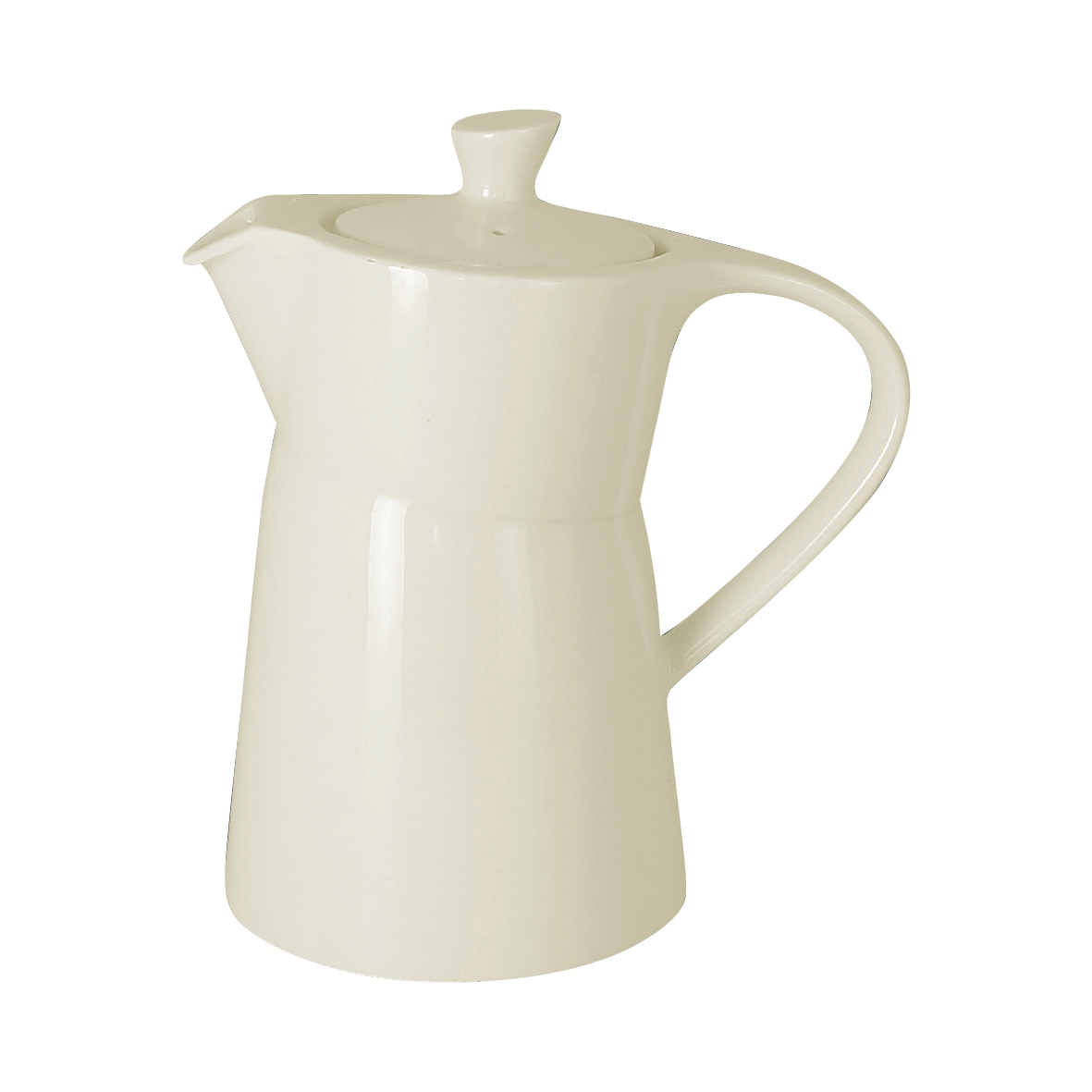 Kaffeekanne mit Deckel Ø8,3cm H14,5cm 0,35L GIRO white