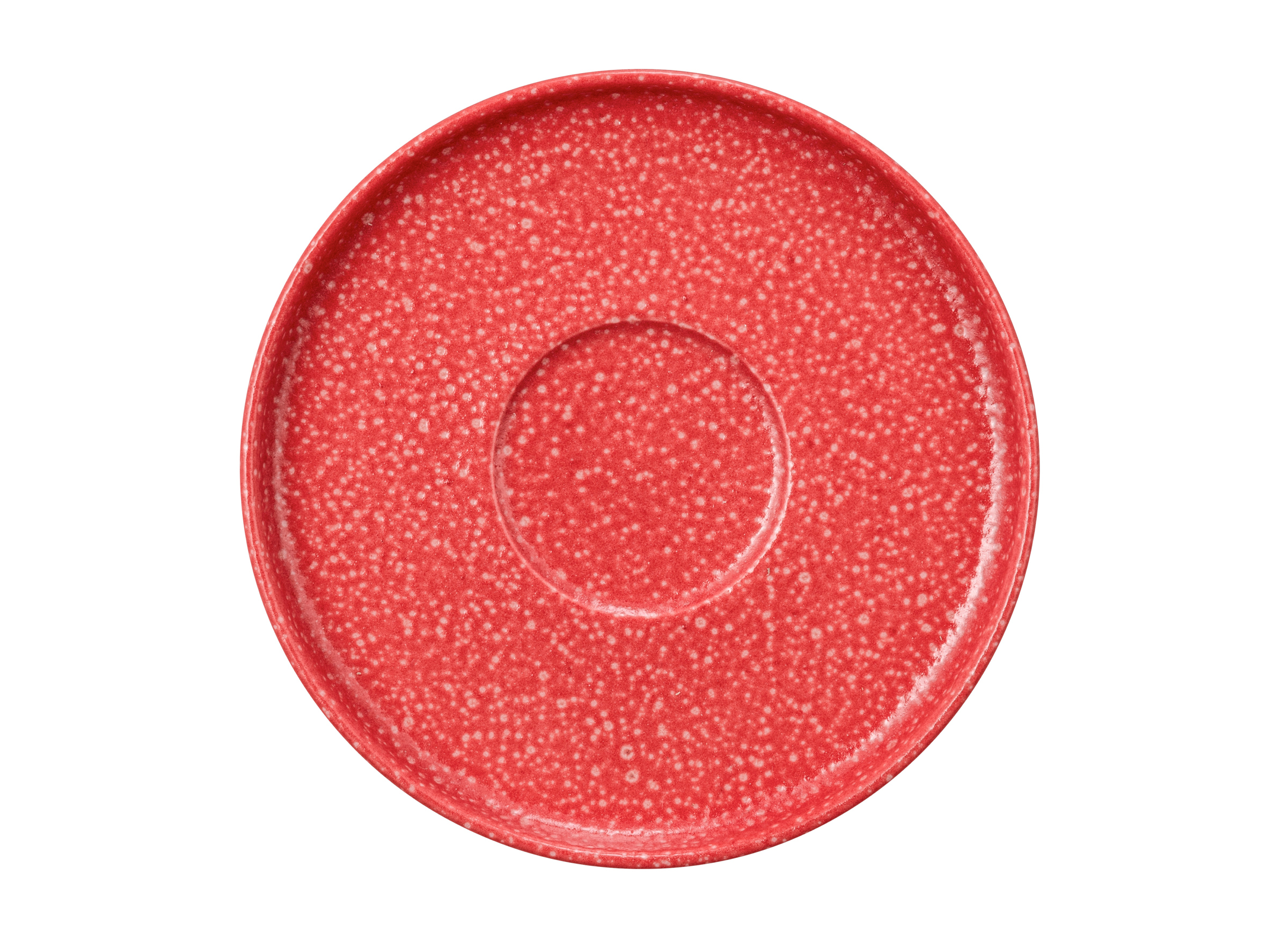 Kaffeeuntertasse 16cm GOOD MOOD intense red