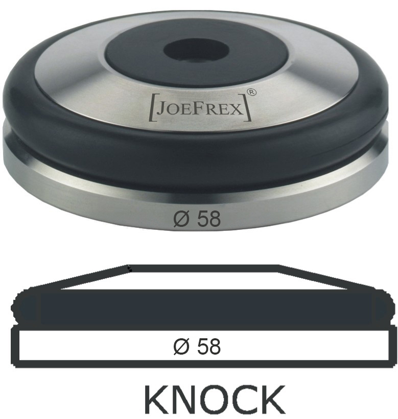 Tamper-Unterteil Ø58mm Base Knock Edelstahl