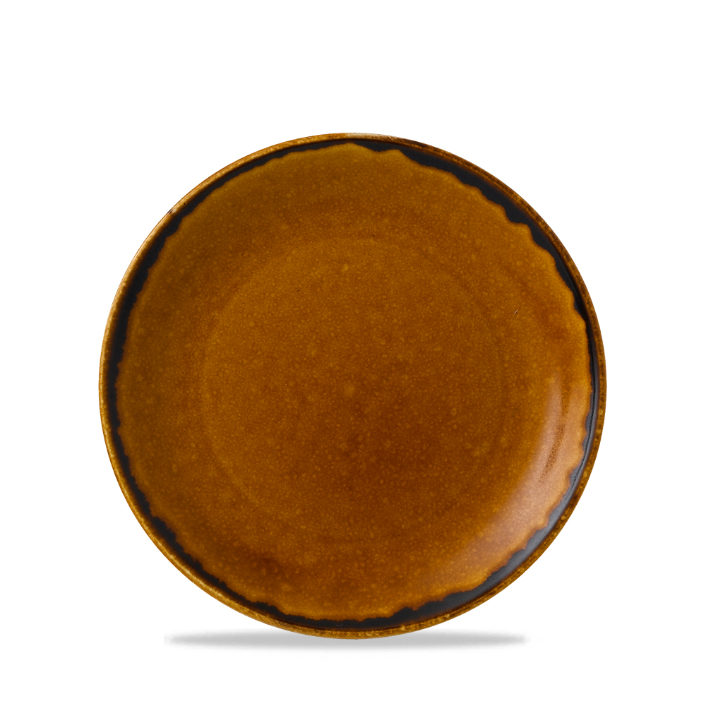 Teller coup 16,5cm HARVEST brown
