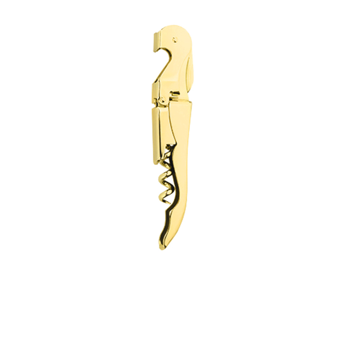 Kellnermesser Edelstahl goldfarben