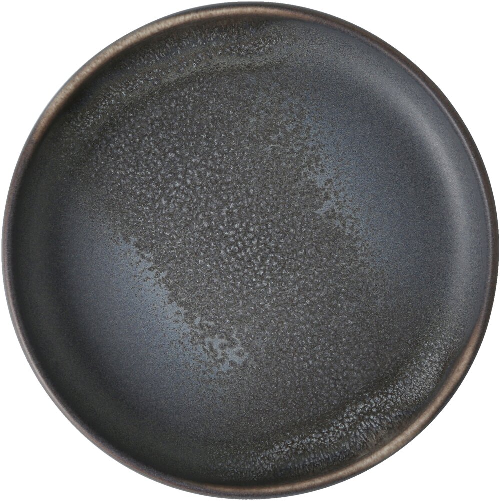 Teller tief coupe hoher Rand 23cm ICELAND DARK