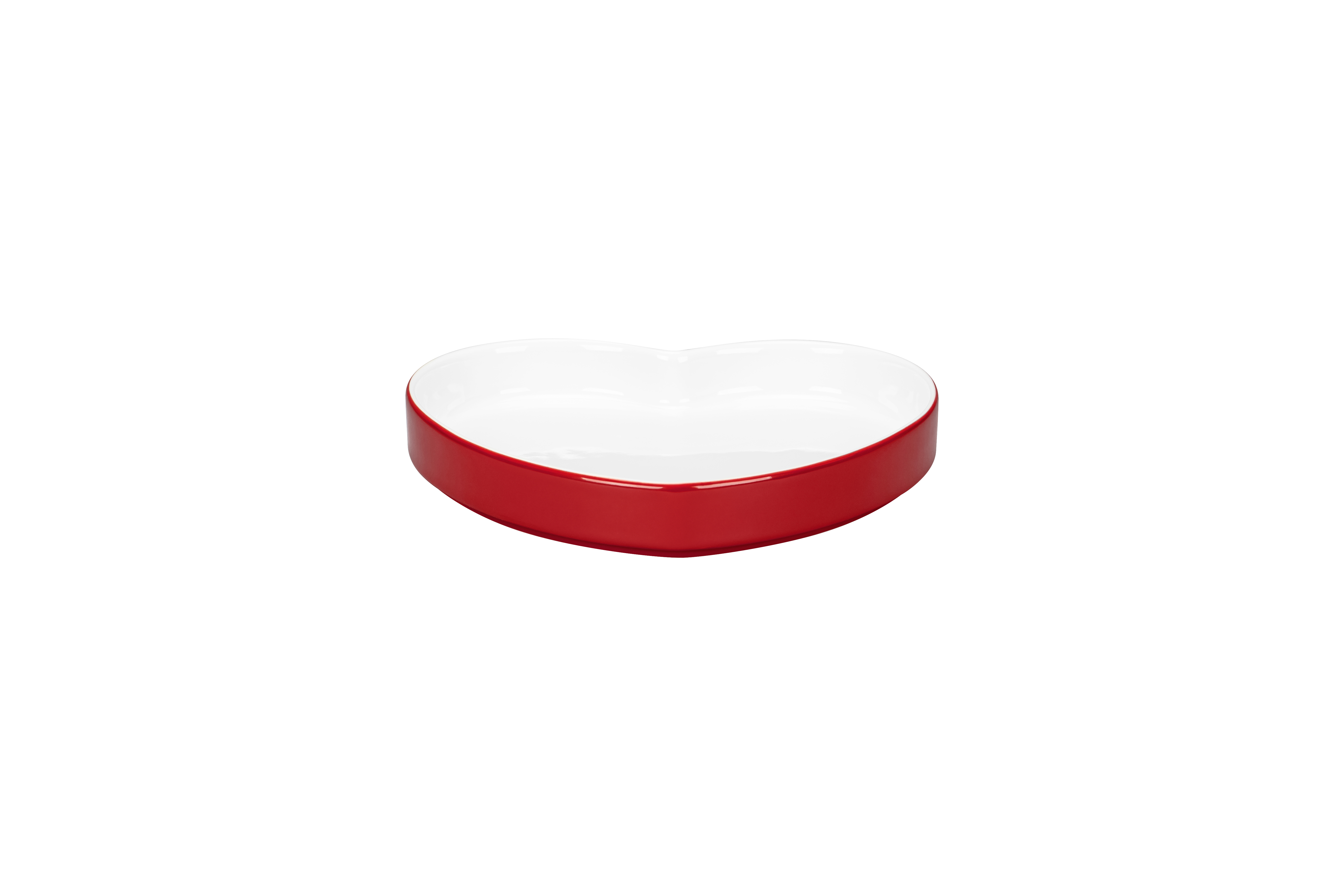 Schale klein 20,1x18x3,2cm 0,5L CLICHÉ red & white