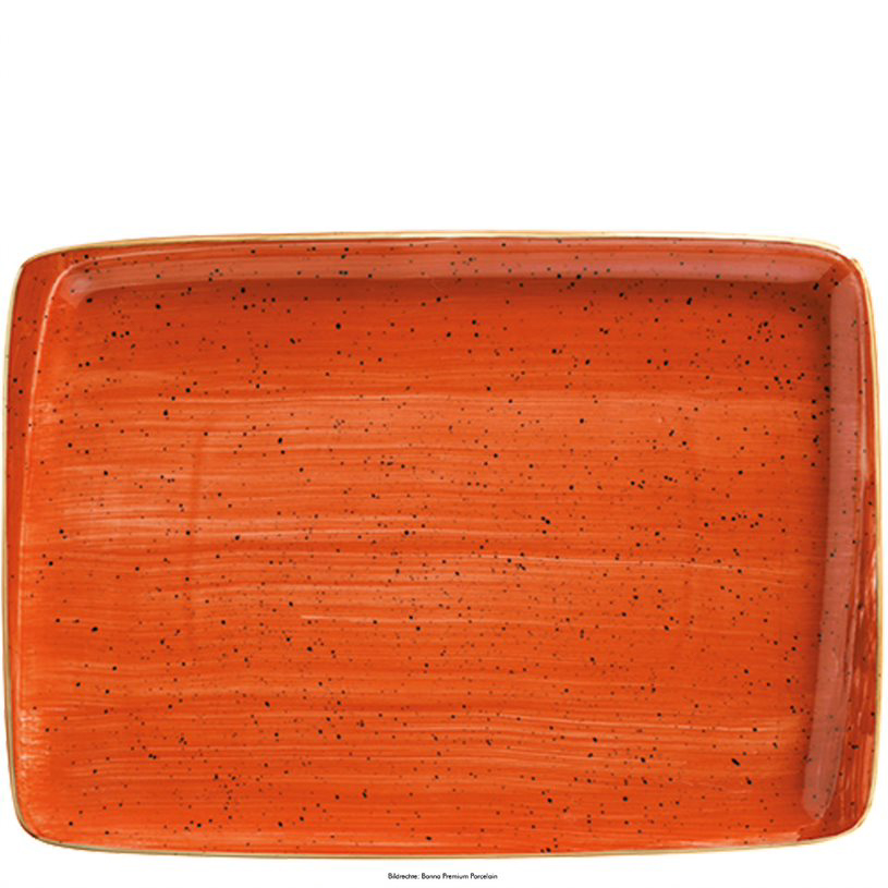 Platte 36 x 25cm AURA TERRACOTTA MOOVE