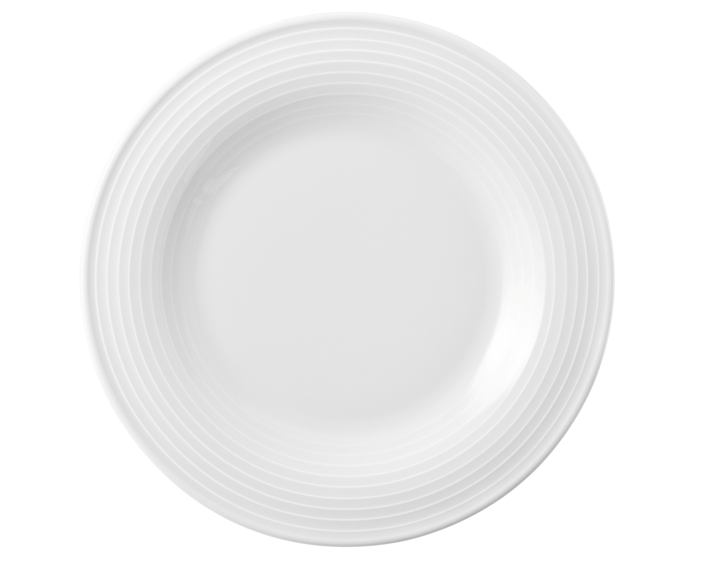 Teller flach 21,5cm BLUES weiß