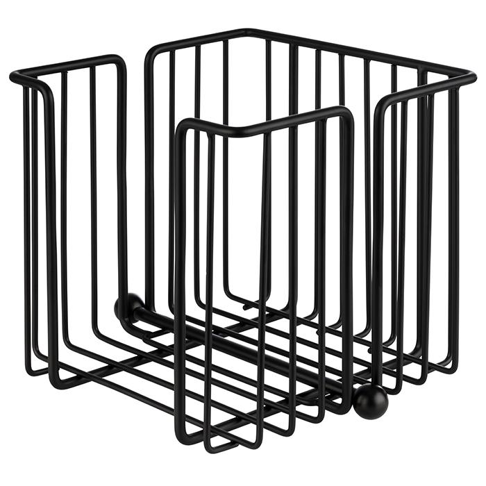 Serviettenhalter 19x19x18cm URBAN schwarz