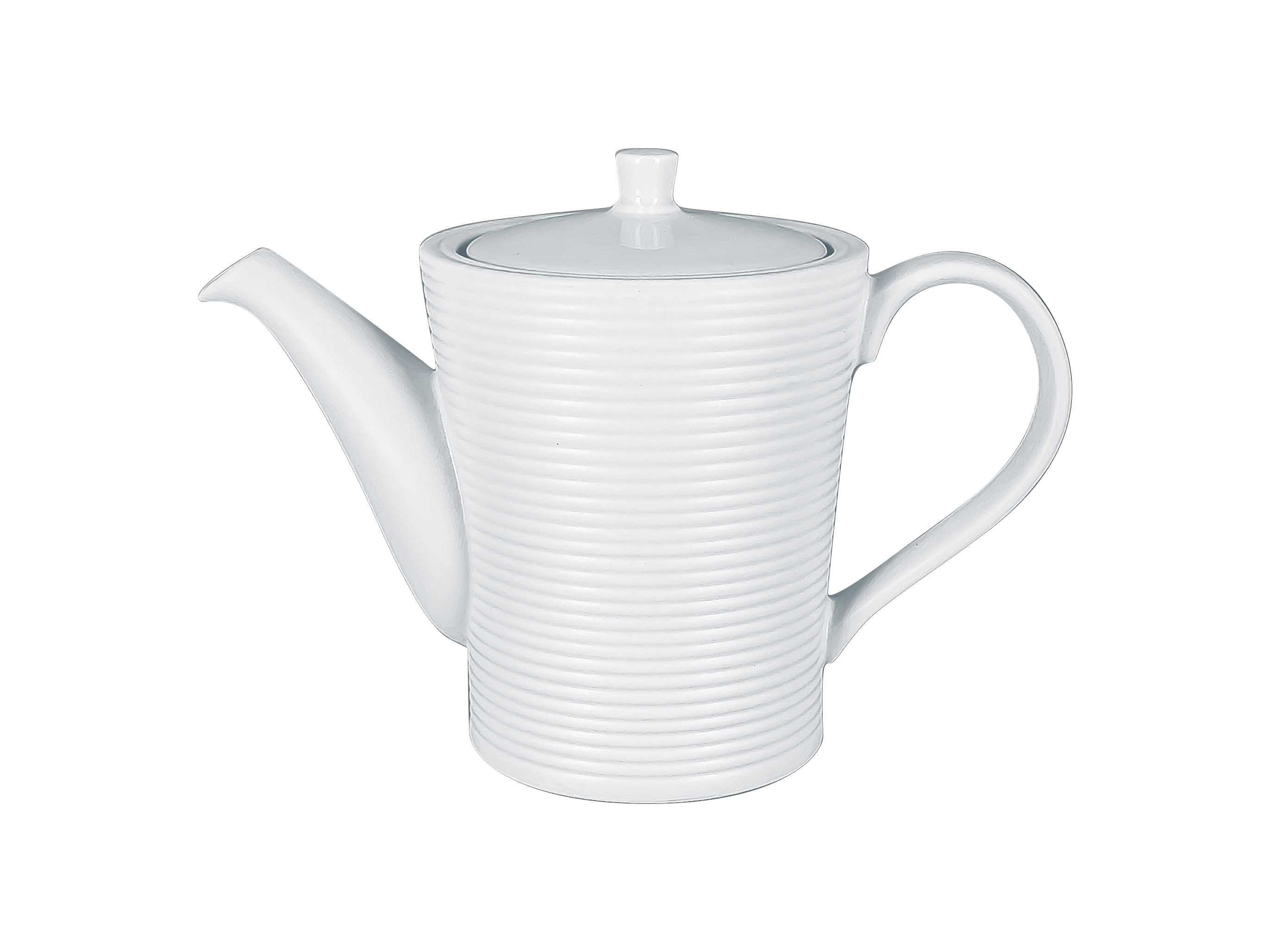 Kaffeekanne mit Deckel Ø8,7cm H11,8cm 0,35L EVOLUTION white