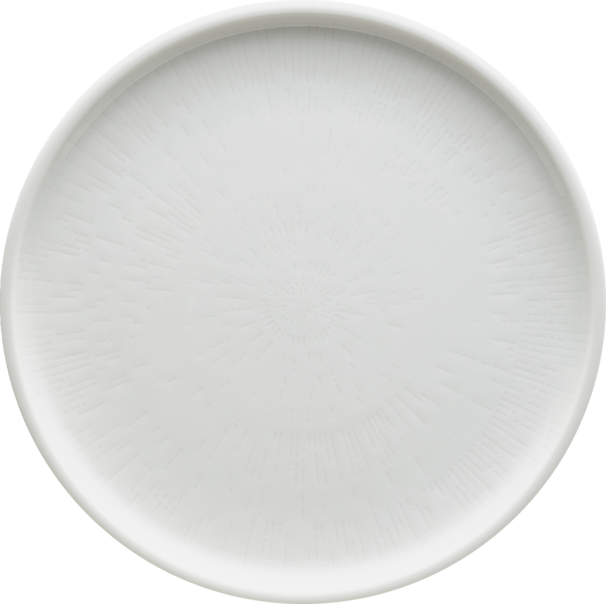 Teller flach rund coup Struktur 24cm SHIRO