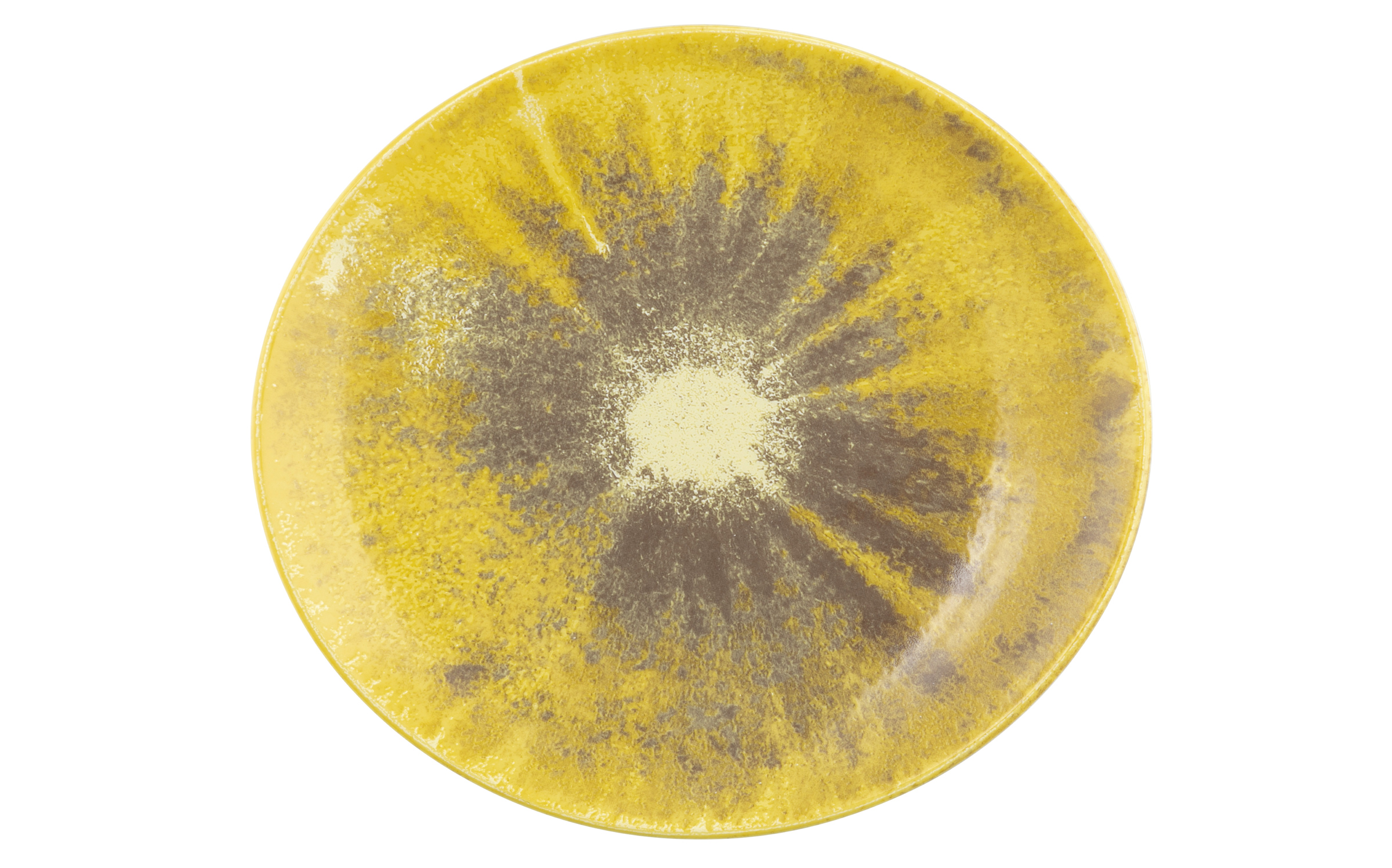 Teller oval oval 5234 21cm MODERN LIFE batik kurkuma