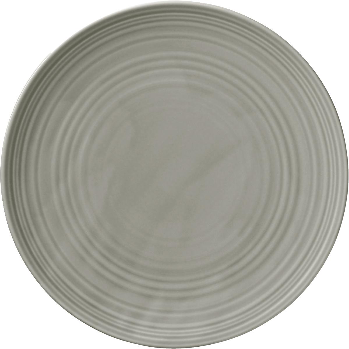 Teller flach coup Struktur 17cm COUNTRY HOUSE GRAY