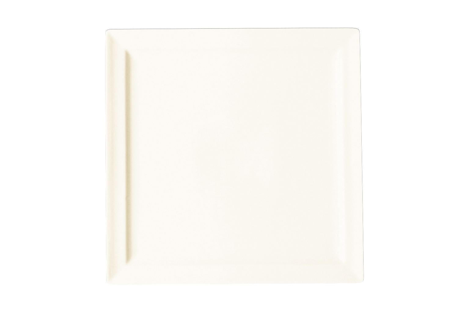 Teller flach eckig 27x27cm CLASSIC GOURMET weiss