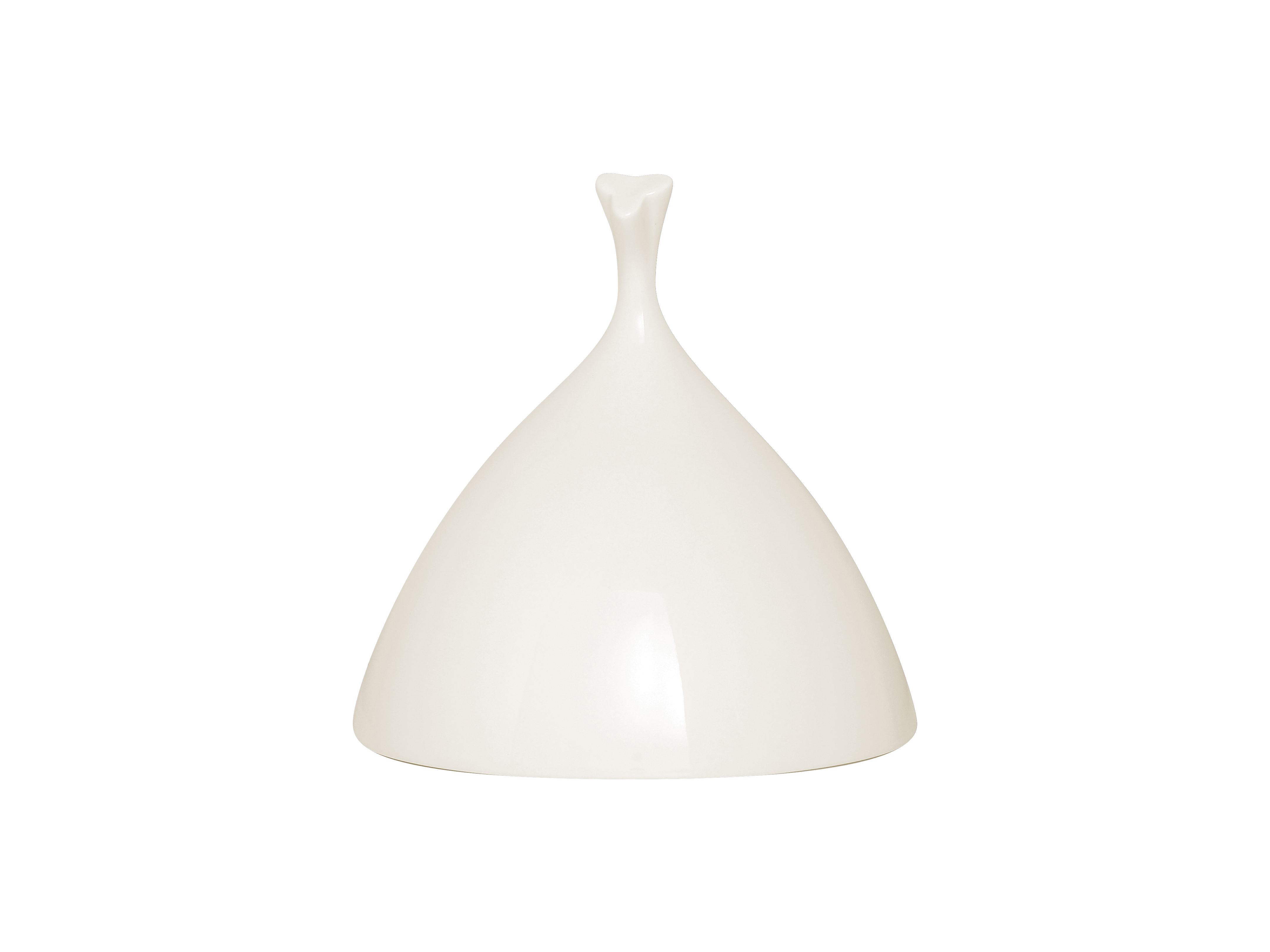 Cloche Klee Ø18cm H20,5cm HIDE white