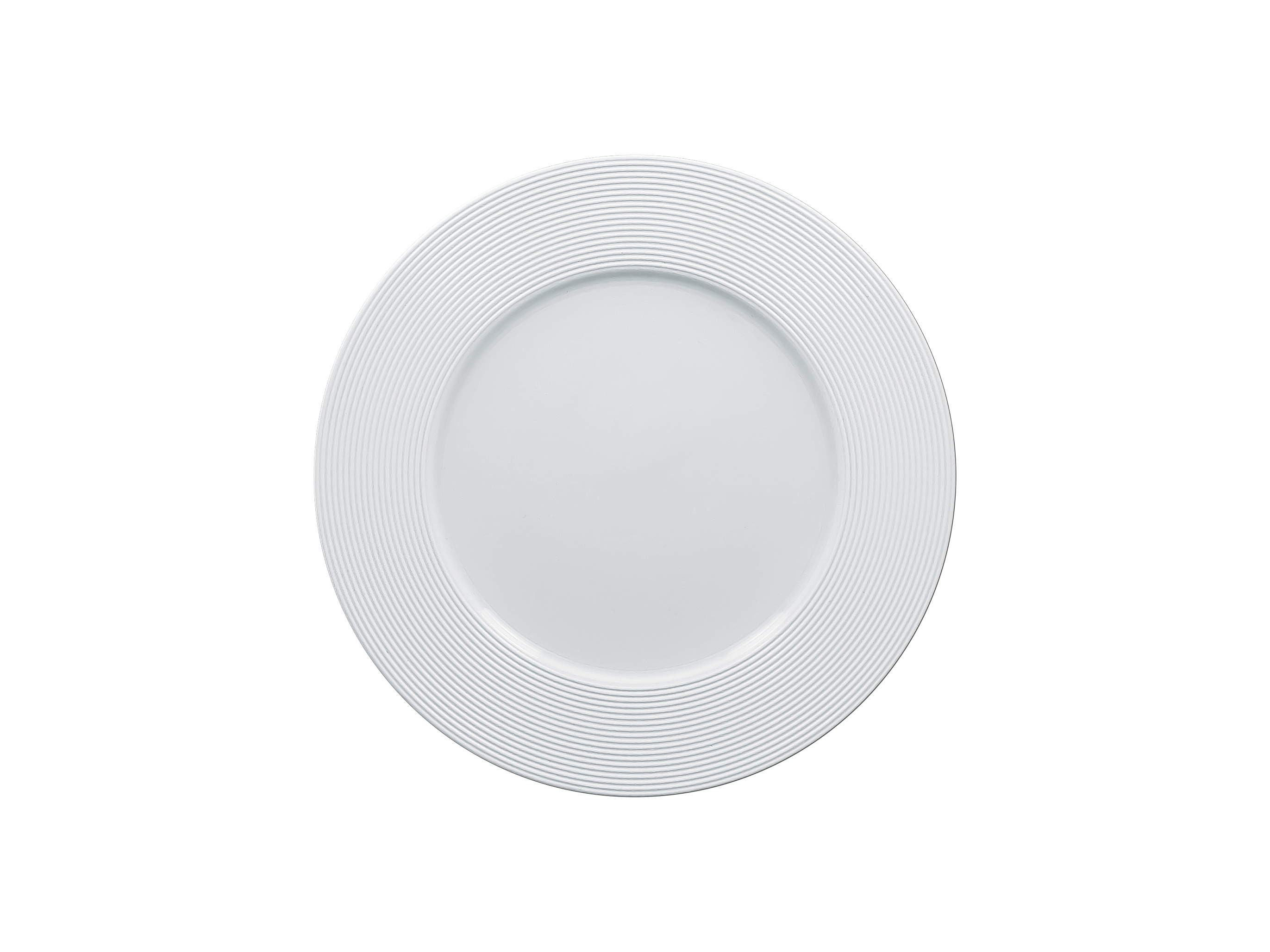 Teller flach Ø24,4cm H2,1cm EVOLUTION white