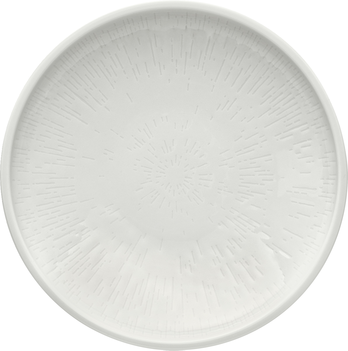 Teller tief rund coup Struktur 21cm SHIRO