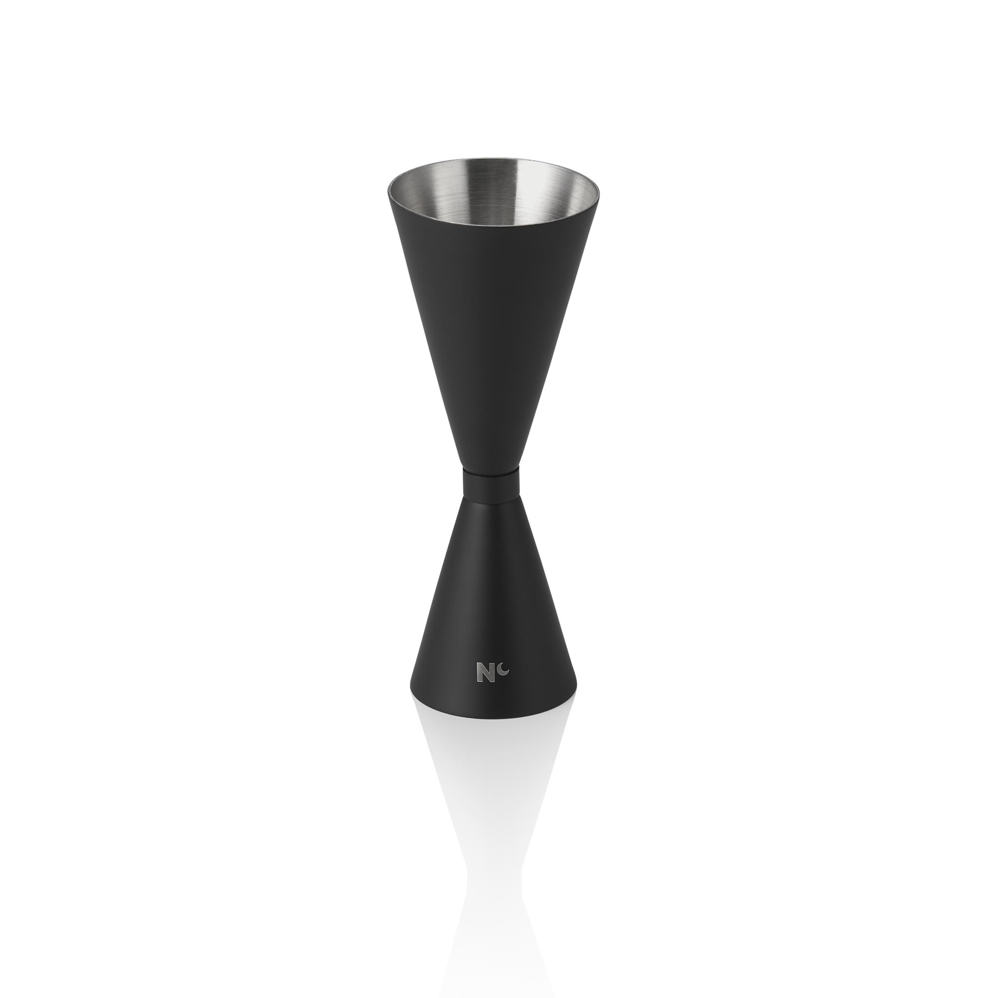 Slim Jigger 3/6cl Ø5cm H13cm NOCTURN 18/8 schwarz matt