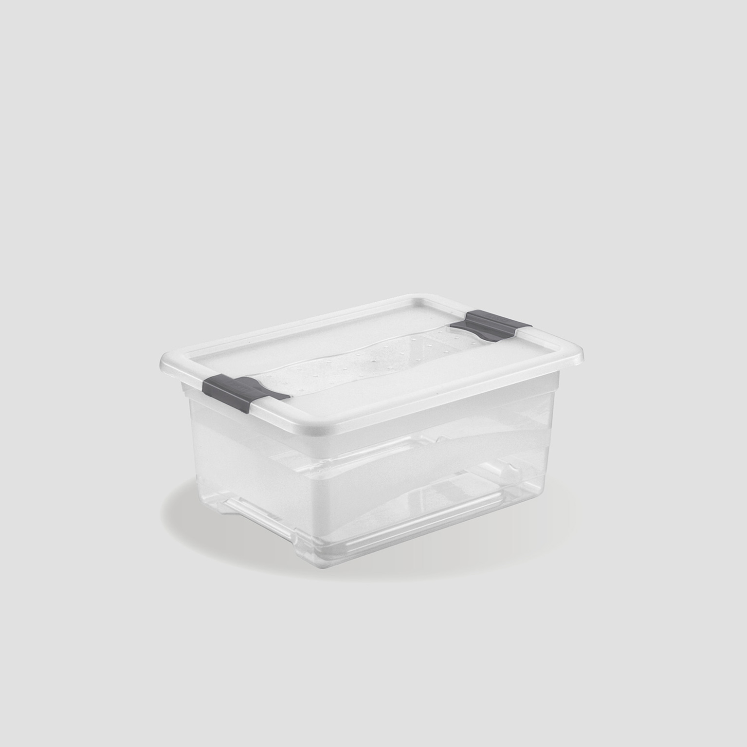 Kristallbox 12l transparent PP mit Deckel