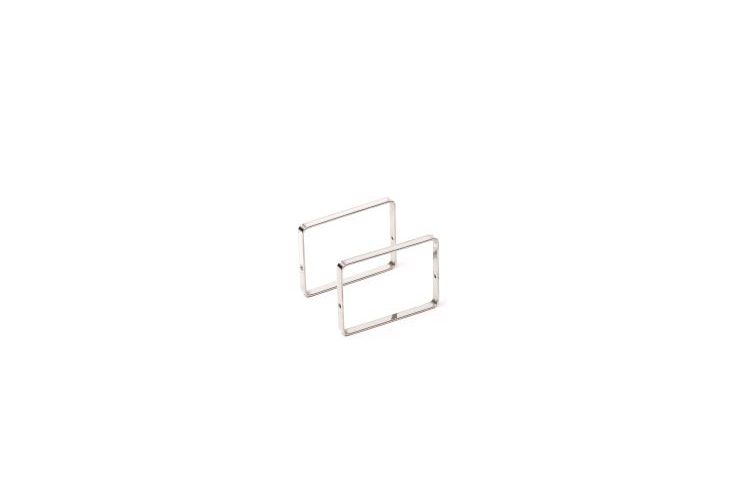 Stahlring-Set Slim flach 12x9cm BAUHAUS