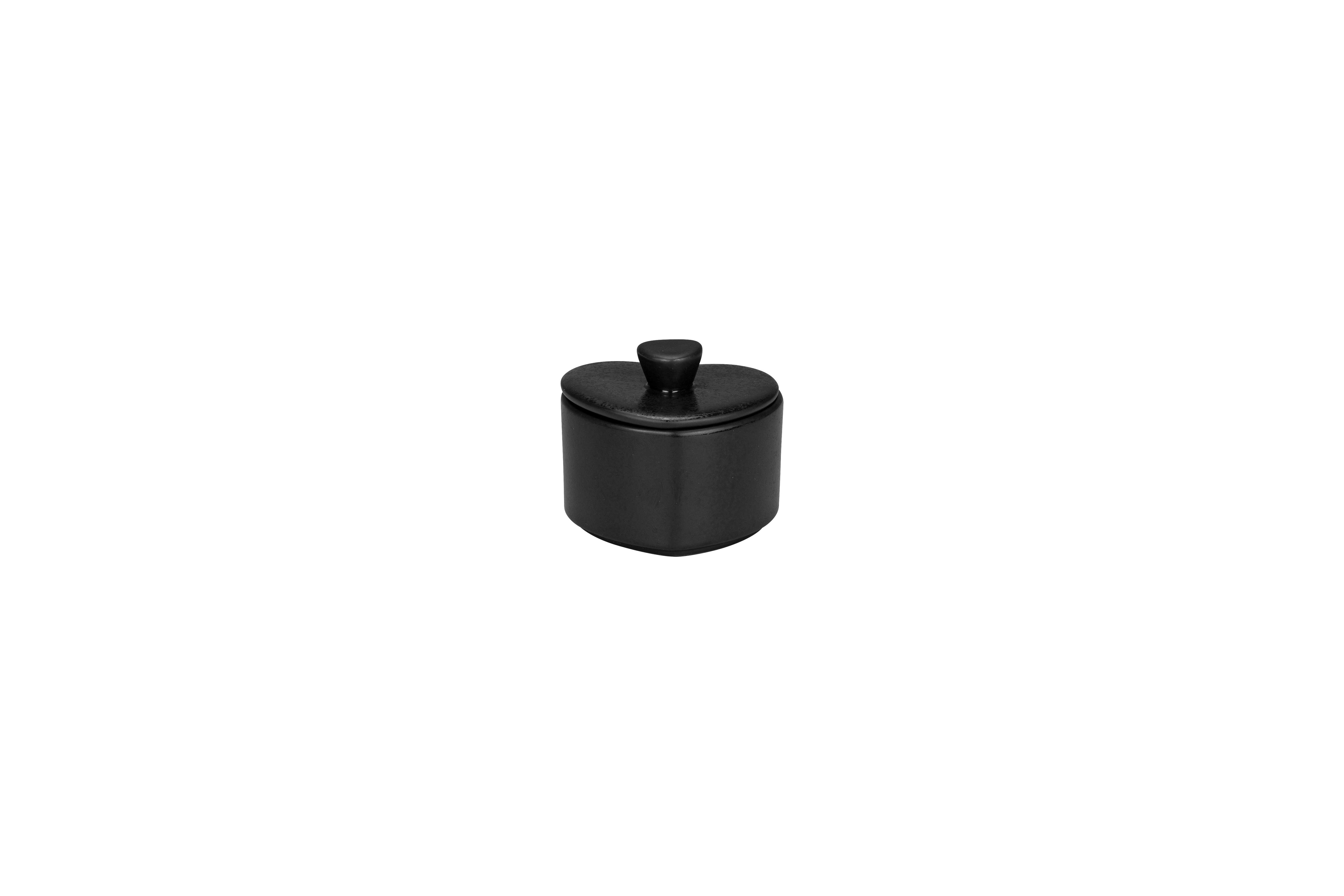 Zuckerdosendeckel 8x7,3x2,8cm CLICHÉ karbon black