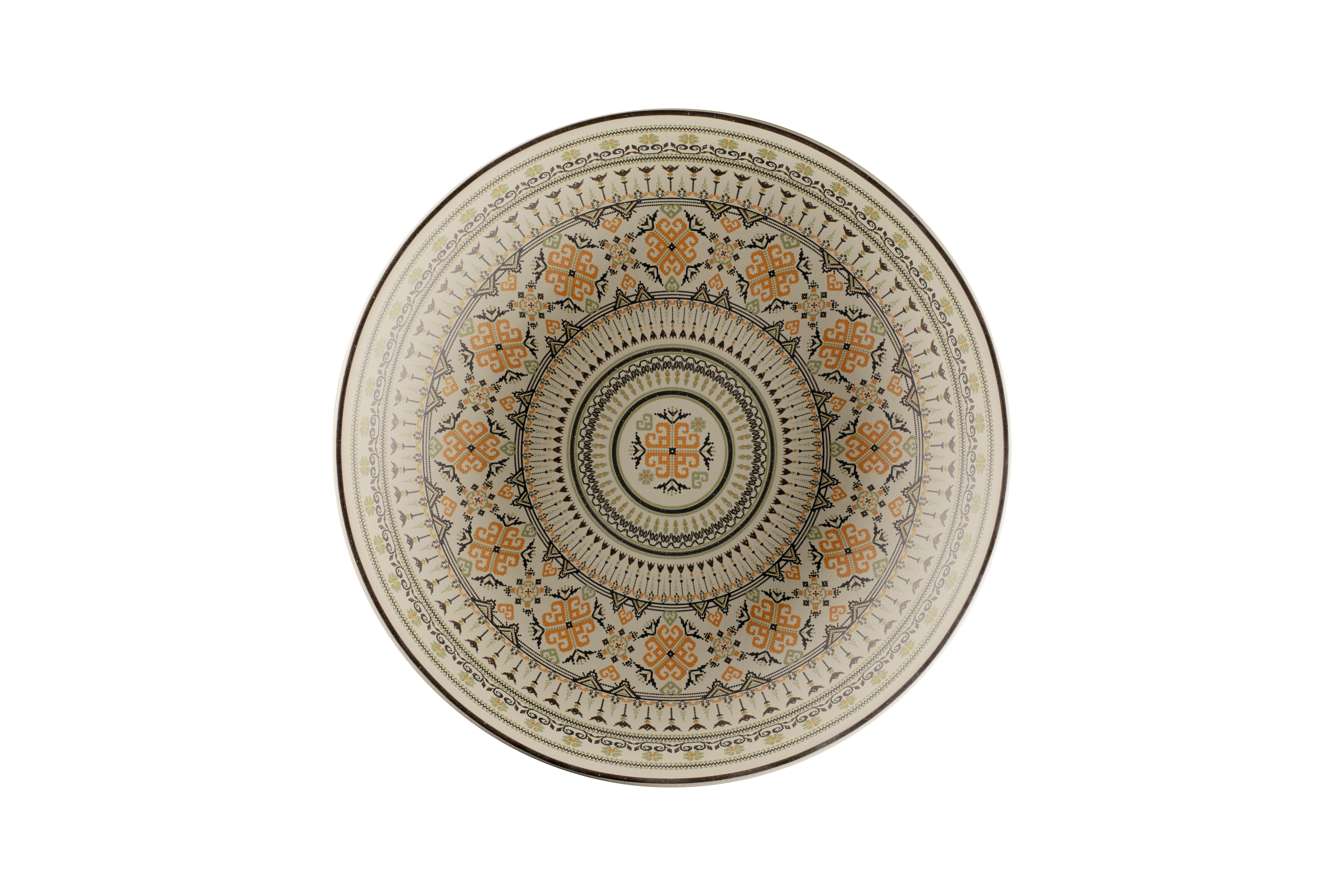 Teller tief coup Ø29,7cm H5cm 1,8L ARGILA GENOA decorated grey