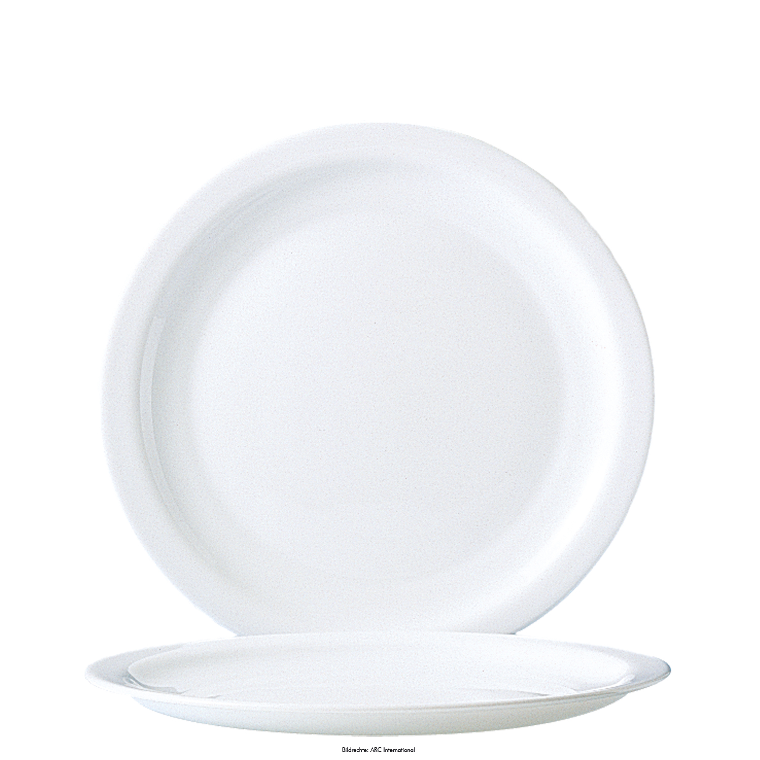 12195 Teller flach 25,8cm HOTEL weiß