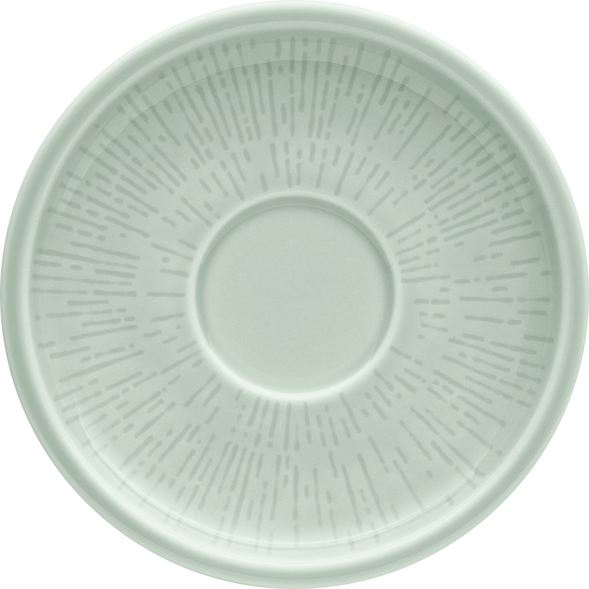 Espressountertasse rund Struktur 13cm SHIRO GLAZE FROST