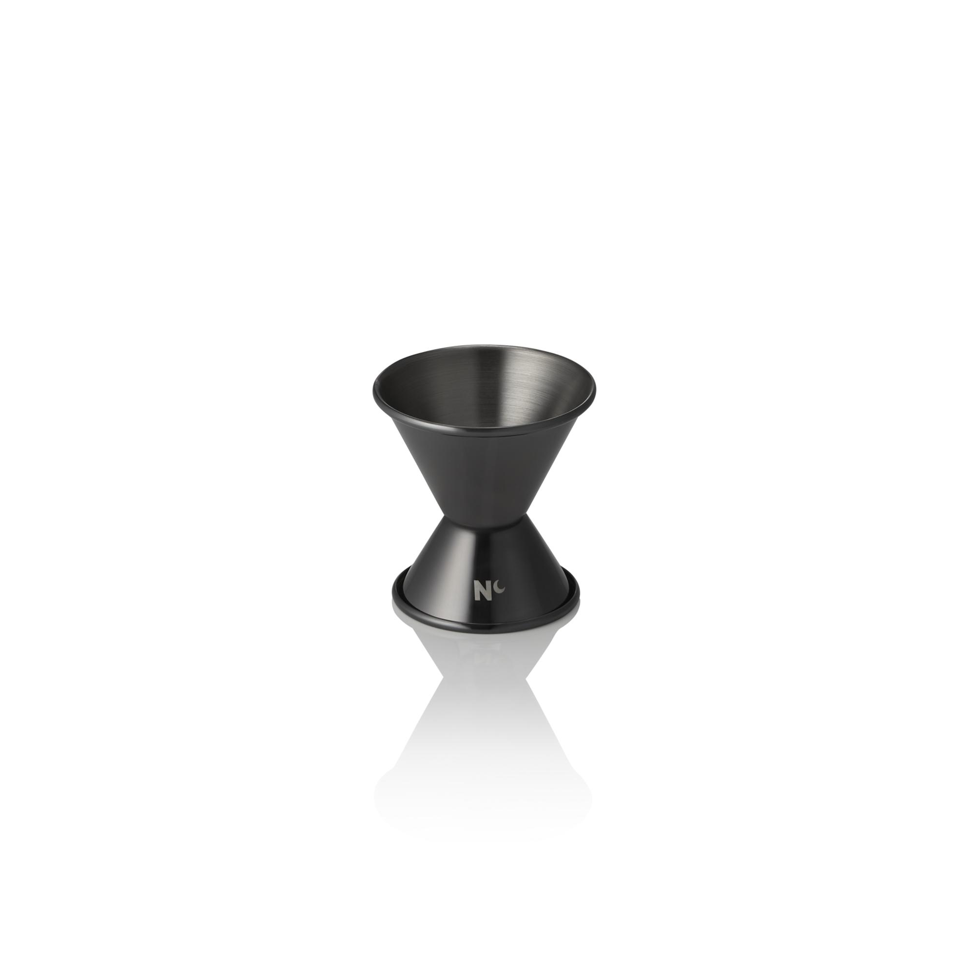 Jigger 2/4cl Ø4,5cm H6cm NOCTURN 18/8 gun metal