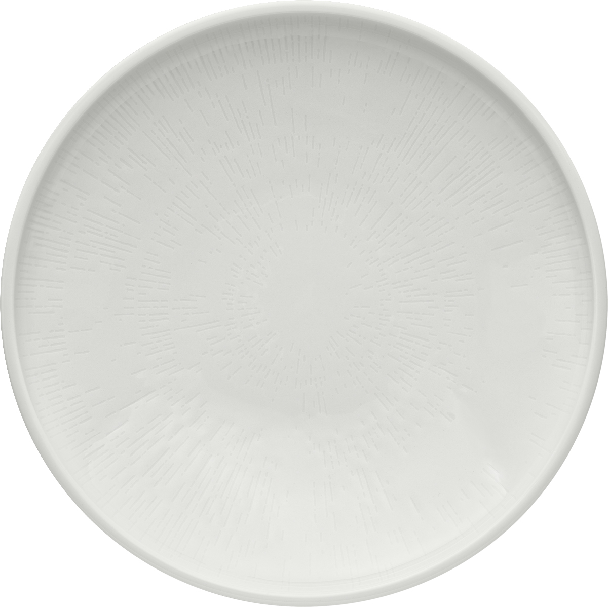 Teller tief rund coup Struktur 28cm SHIRO
