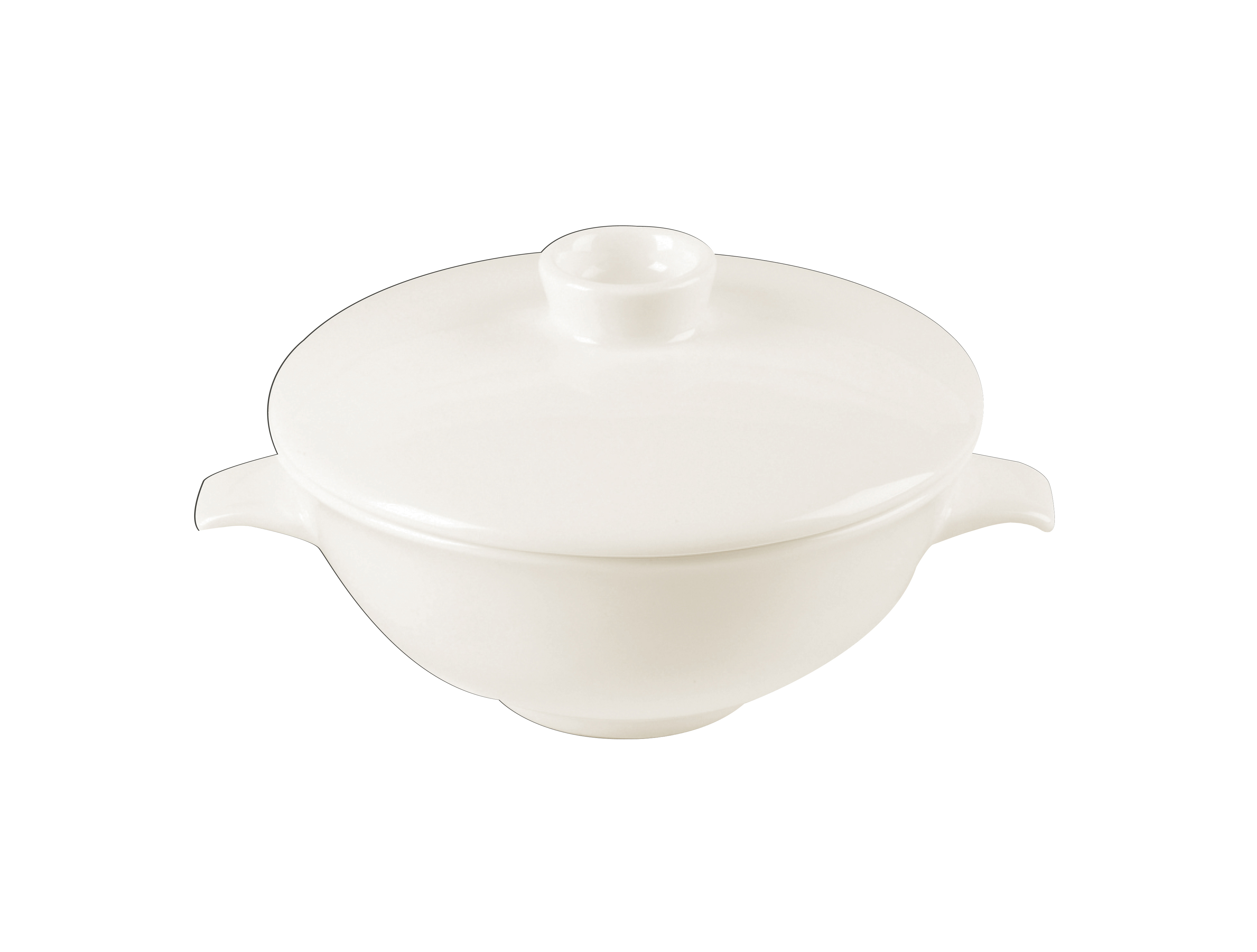 Suppentasse mit Deckel 12cm / 0,27l NANO