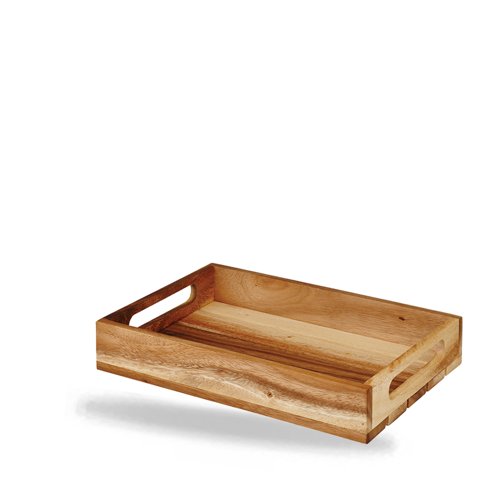 Holz-Tablett 30x20x4,8cm ALCHEMY ACACIA WOOD