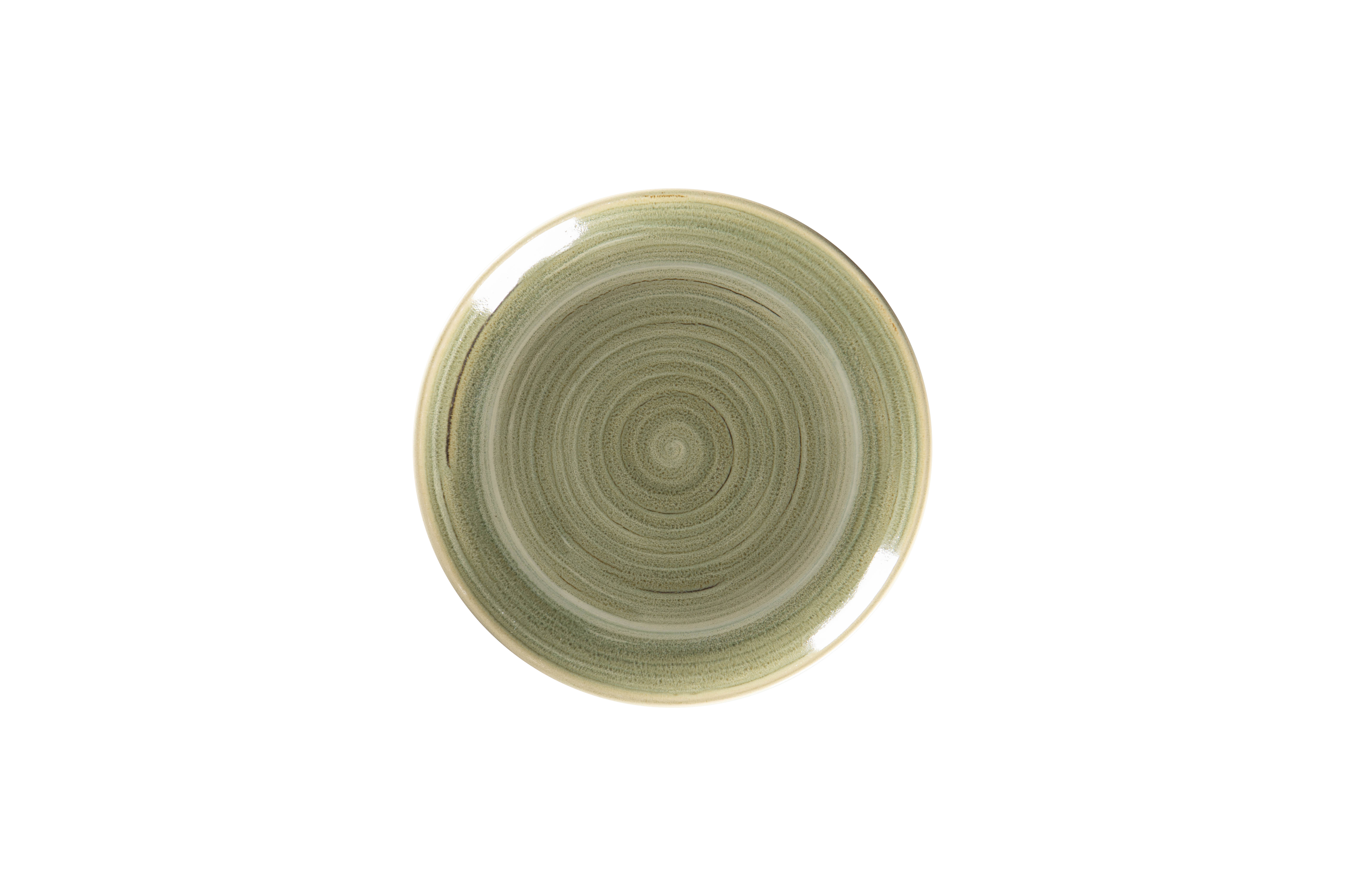 Teller coup 21cm RAKSTONE SPOT emerald green