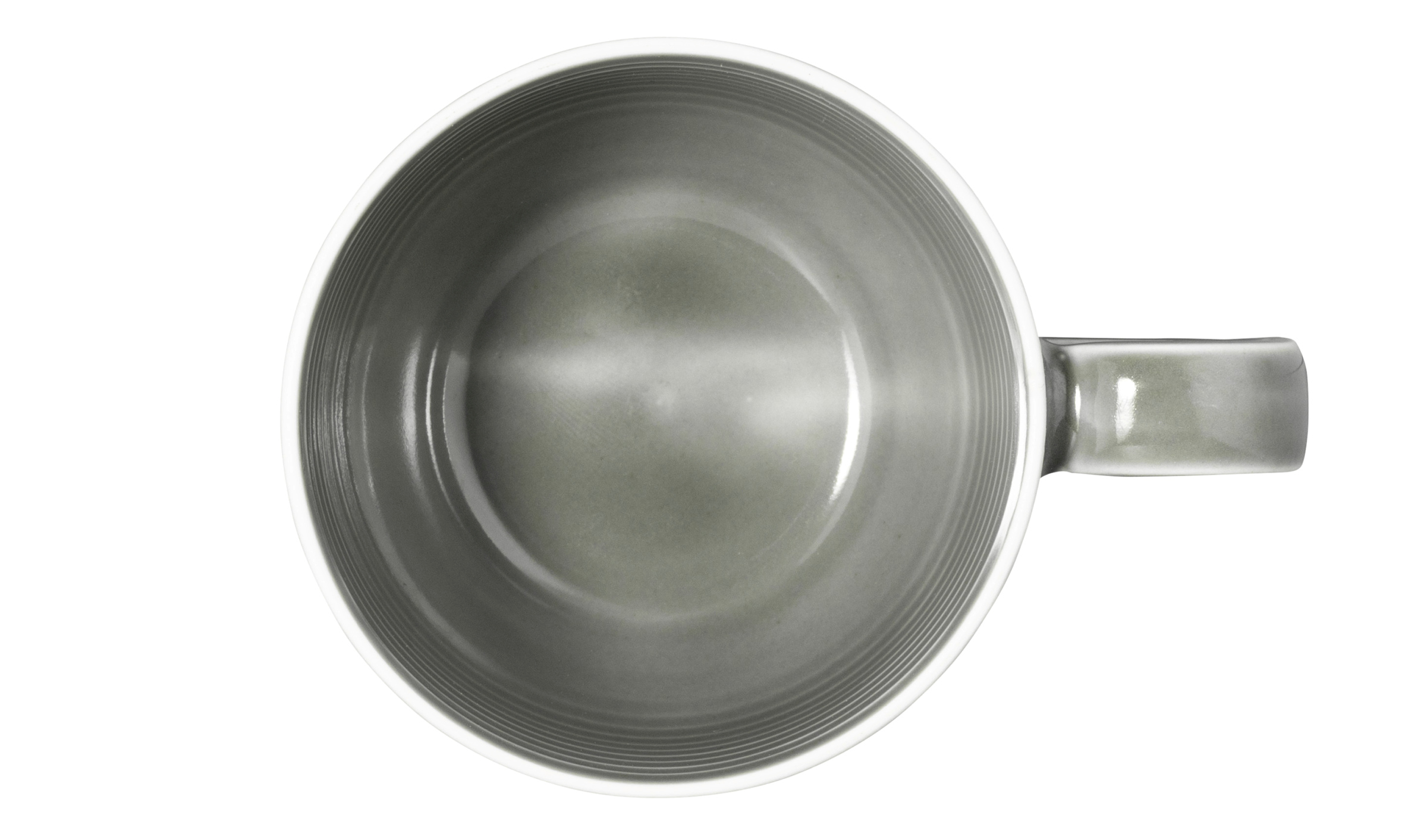 Espressotasse rund mit Relief 0,11l mit Relief BEAT perlgrau