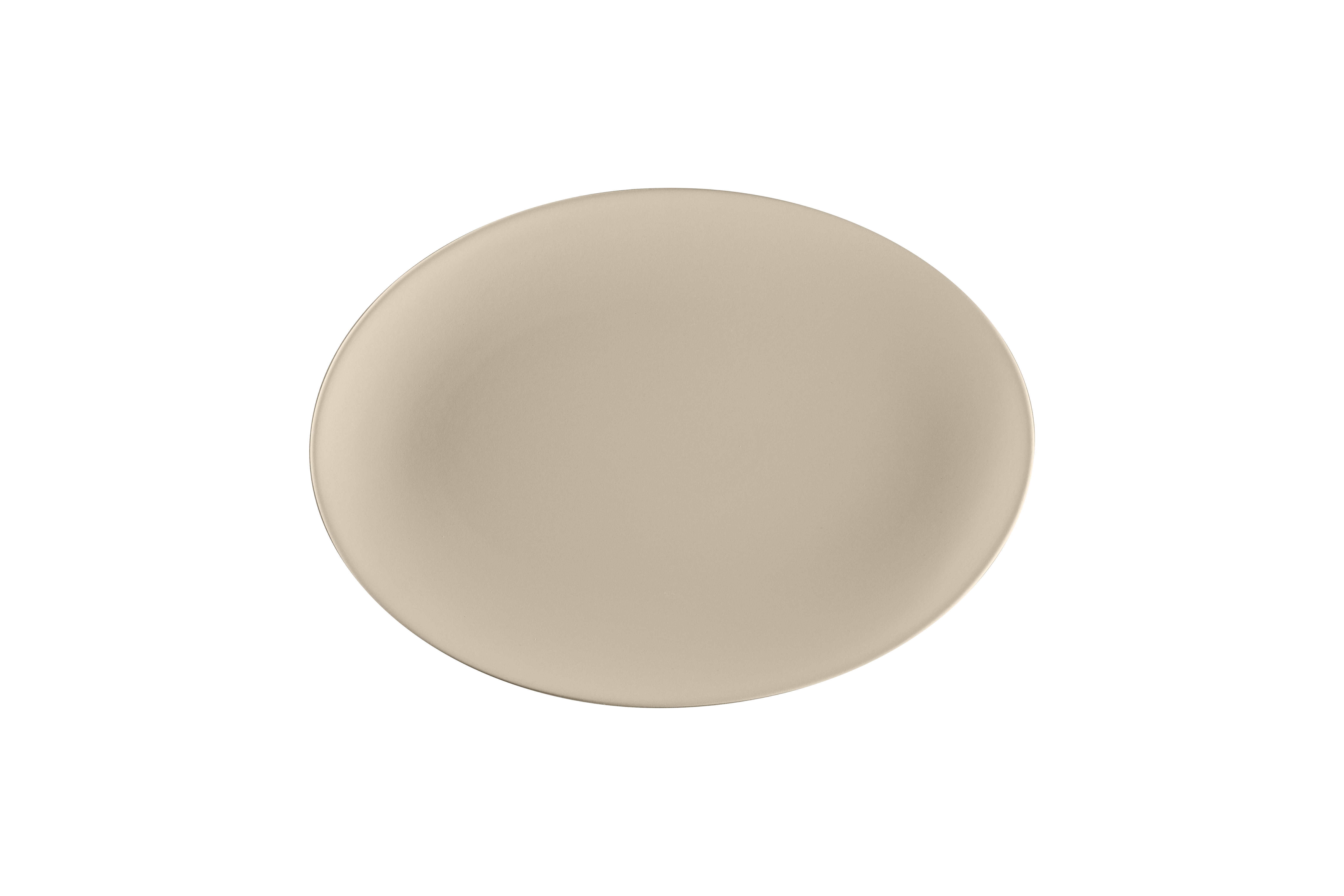 Platte oval 32x23x3,2cm ARGILA EPURA grey