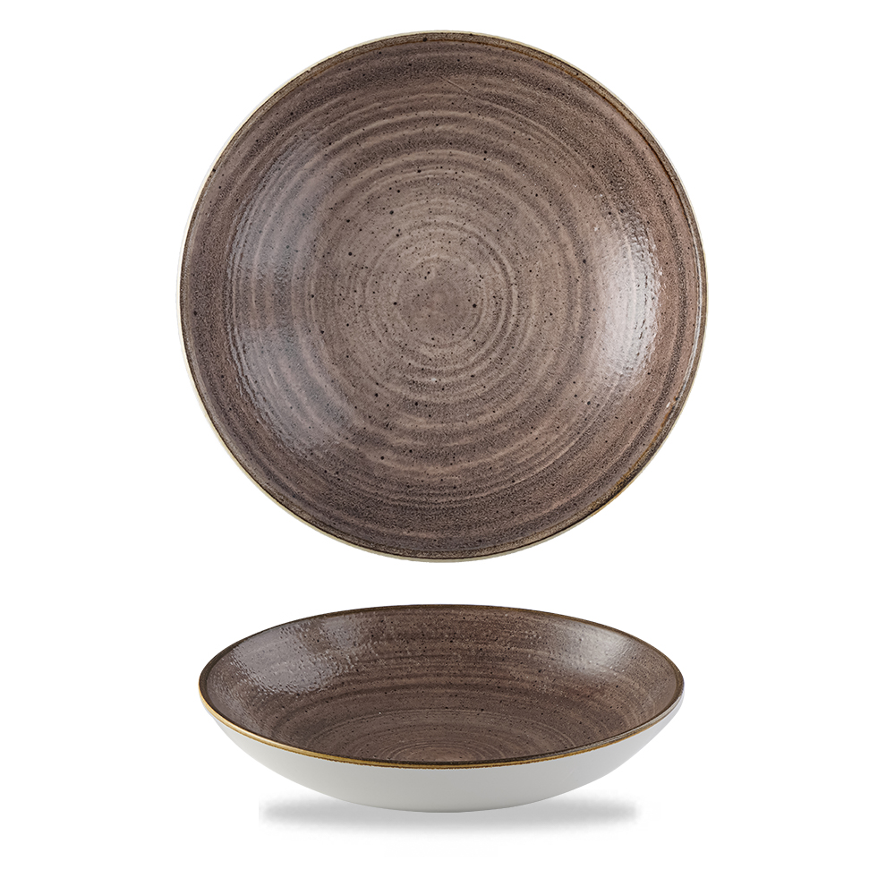 Schale rund 18,2cm STONECAST RAW Brown