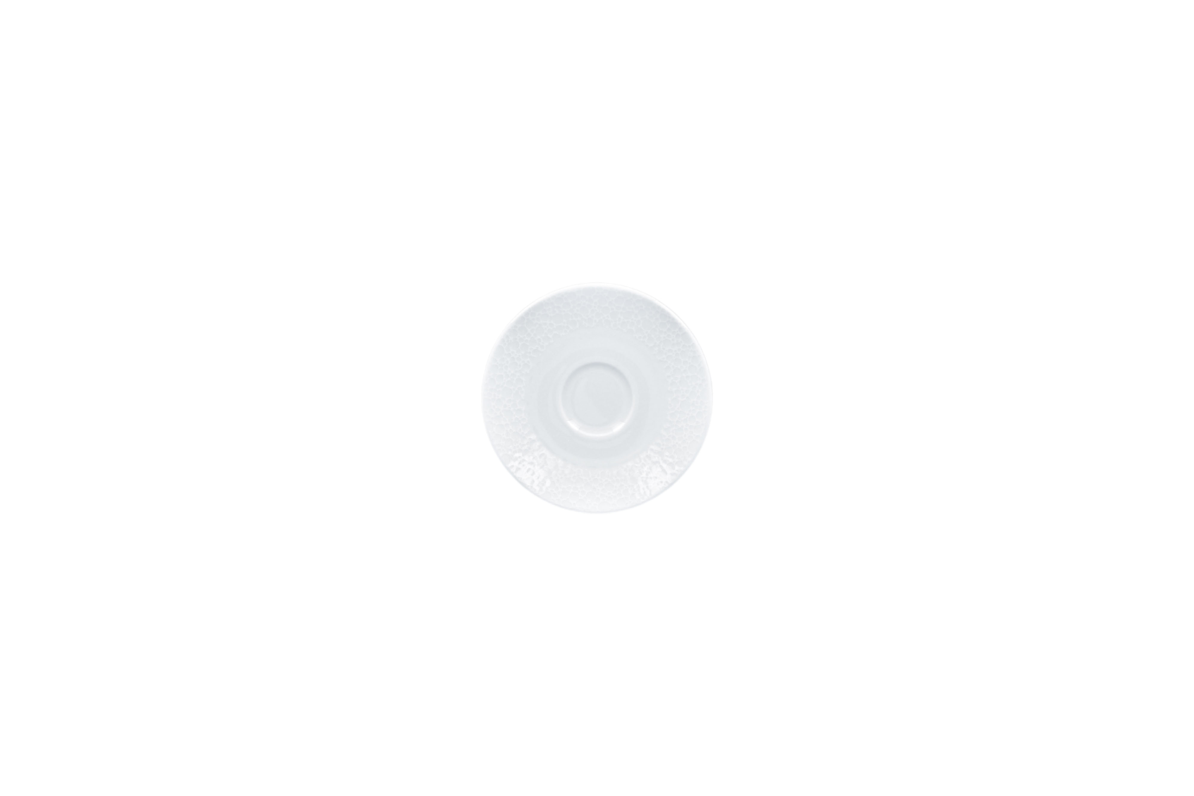 Espressountertasse Ø12,5cm H2cm CHARM white