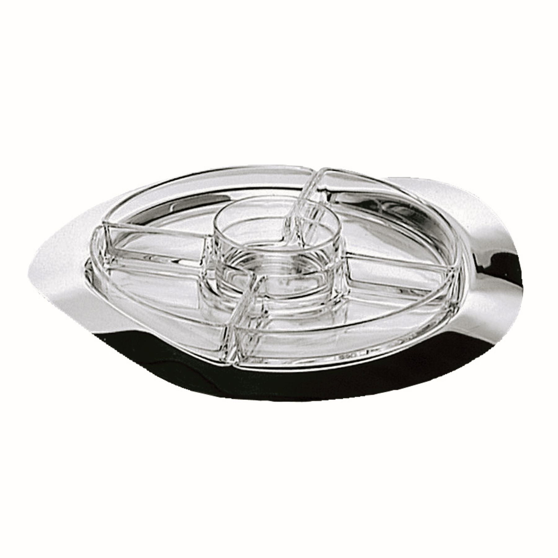 Hors d'Oeuvre-Set mit Porzellaneinsatz 35cm MILLENIUM